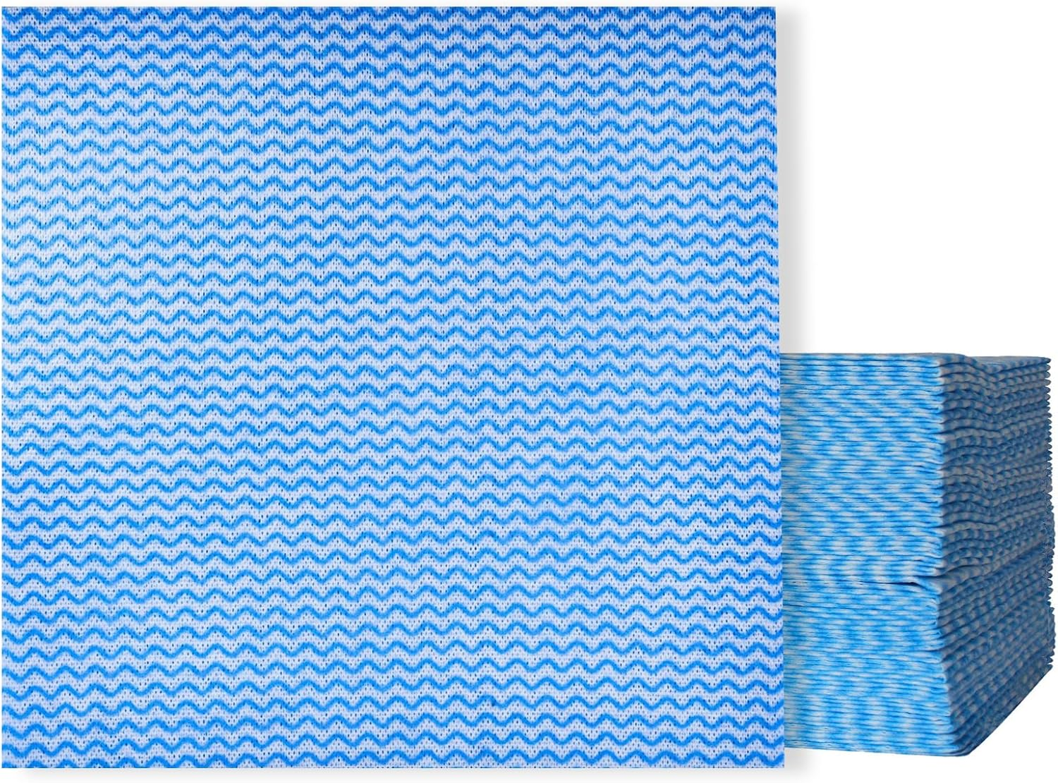 50Pcs All Purpose Cloths, Disposable Dish Cloths, Reusable Cleaning Cloth to Clean Surfaces for for Kitchen, Bathroom, Living Room, Household Cleaning