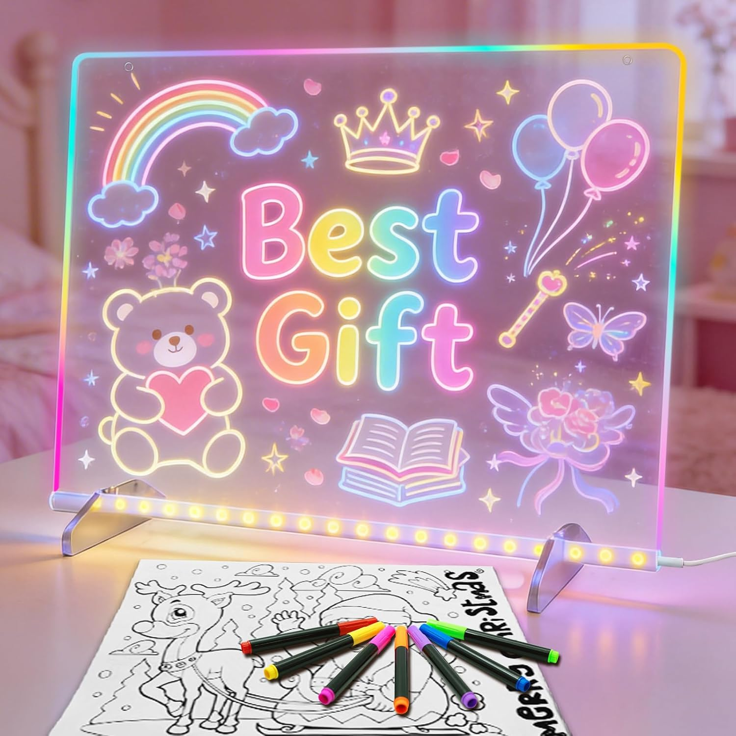 LED Note Board with 7 Colors, 13