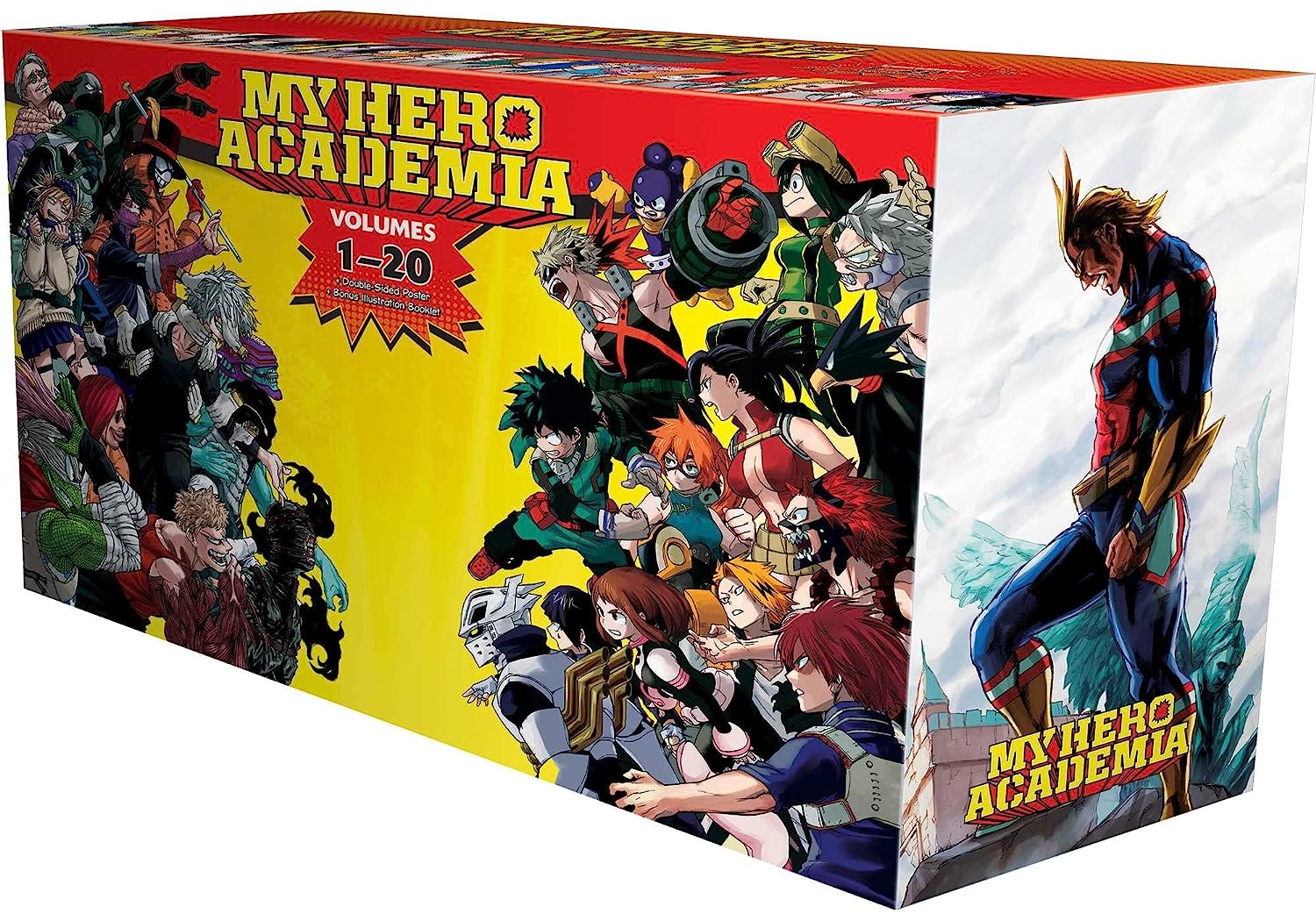 My Hero Academia Box Set 1: Includes Volumes 1-20 with Premium (1) (My Hero Academia Box Sets)