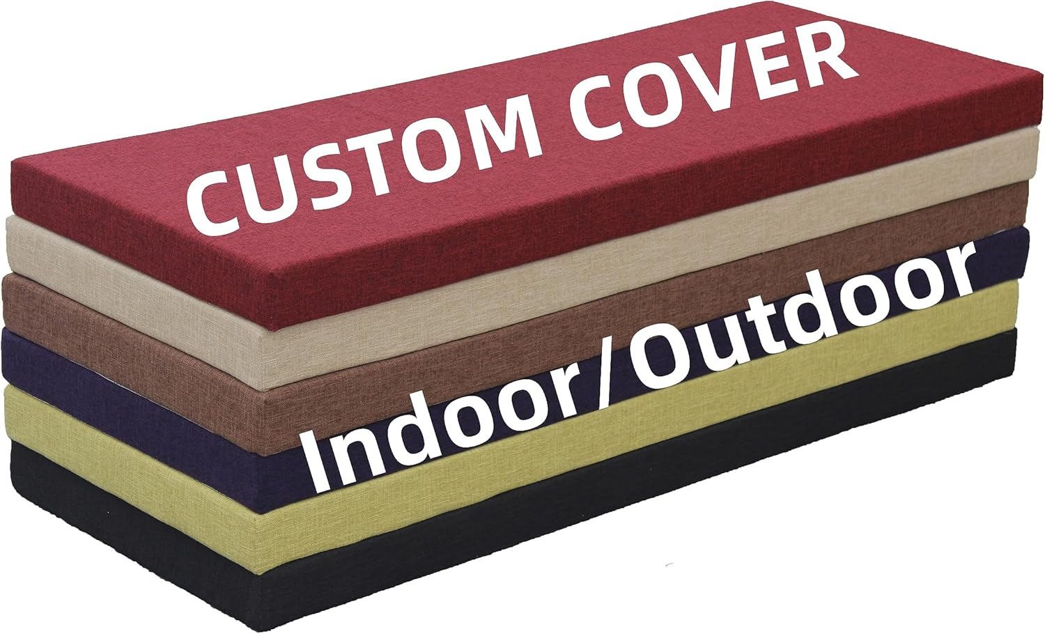SINCERE Custom Foam Cushion Filling Replacement, Cut to Size Floor Mattress P... - Picture 2 of 13