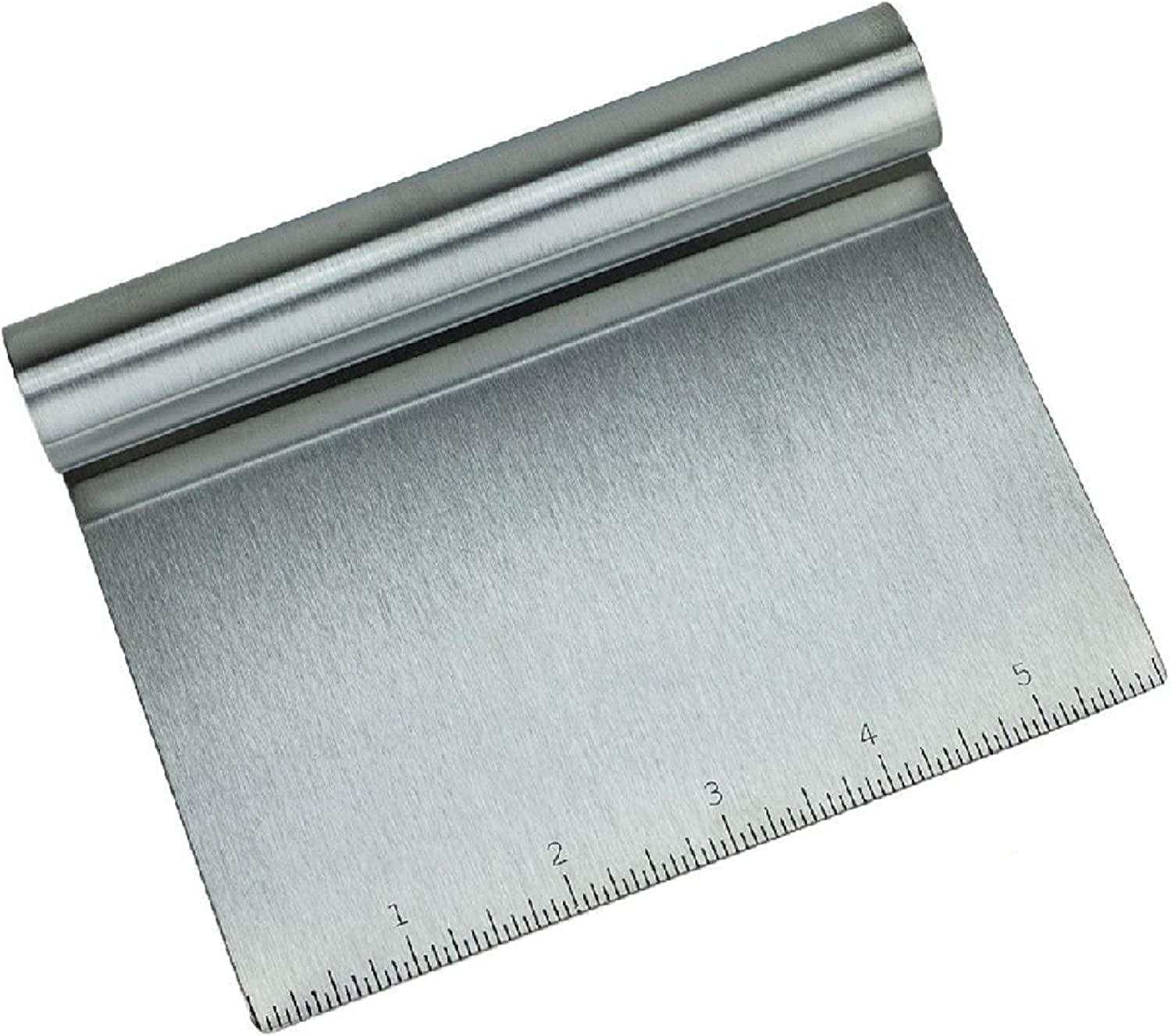 Stainless Steel Food Scraper and Chopper Large Griddle Spatula Kitchen Tool Gadget by