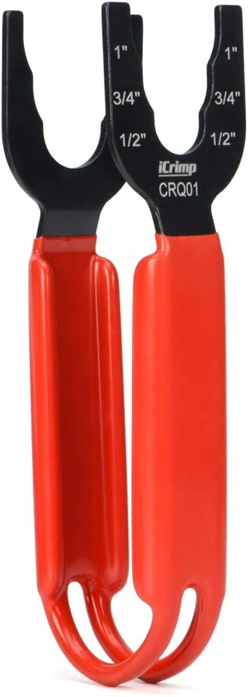 iCrimp CRQ01 Disconnect Tong Sized 1/2 inch, 3/4 inch, 1 inch, Removal Tool Used for Demount Brass Push Fit, Push-to-Connect Fittings