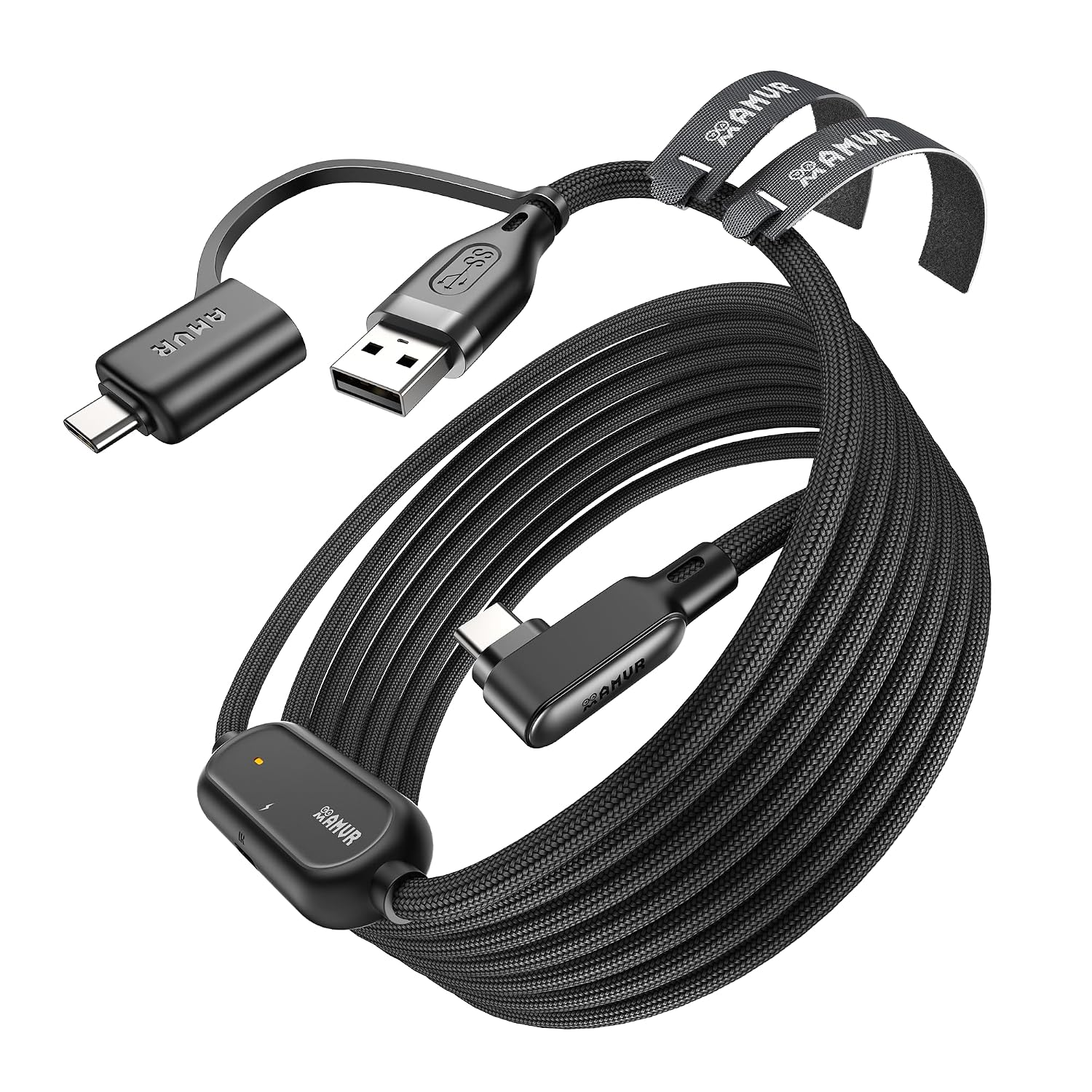 AMVR Link Cable with Charging 16FT Compatible with Meta Quest 3/3S