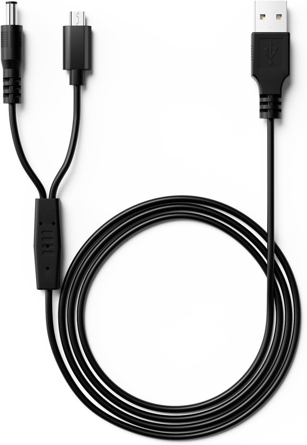 for Bousnic Dog Shock Collar Charger Replacement, Power Cable for RS2 and RS2B, 2-In-1 DC Charging and Micro USB Cord