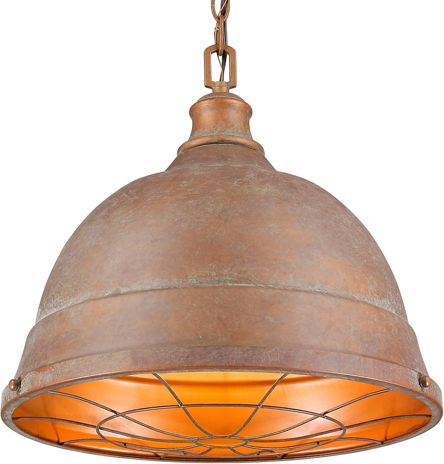 Copper Patina Bartlett Pendant Light - Stylish Kitchen Island Fixture