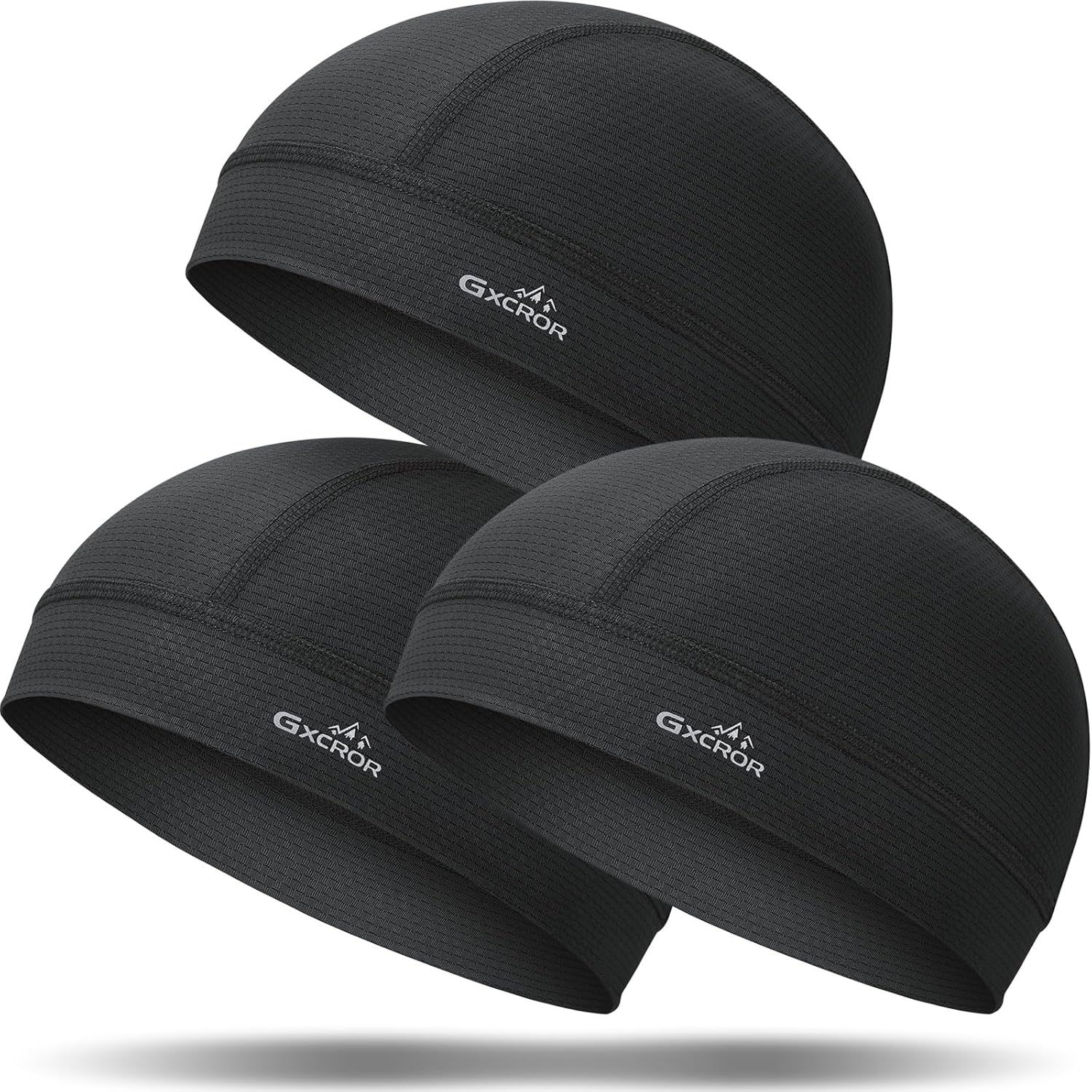 Pack de 3 gorras refrescantes con absorción del sudor y antiolor