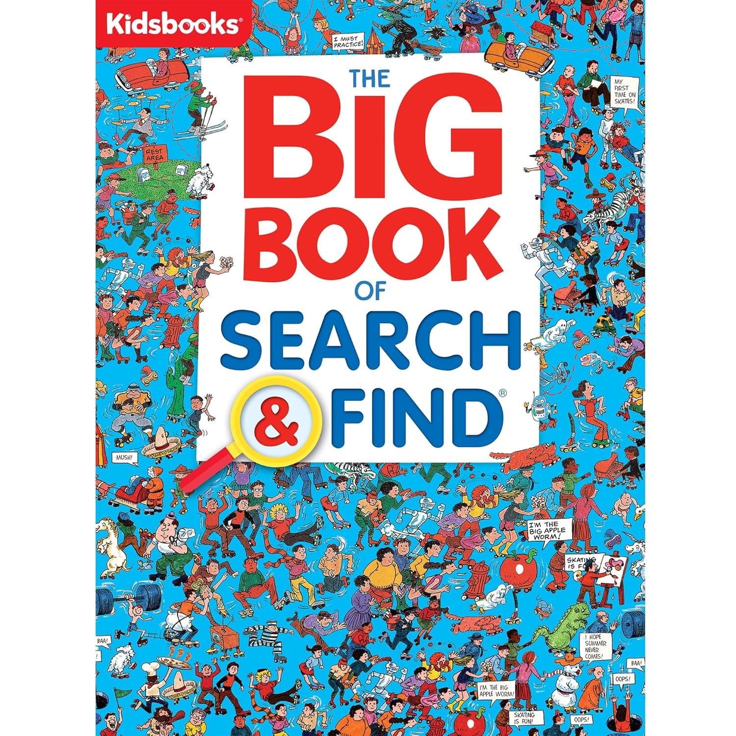 The Big Book of Search & Find - Fun Hidden Object Game for Kids | Boosts Focus & Observation Skills | Engaging Brain-Training Activity Book (Search & Find-Big Books)