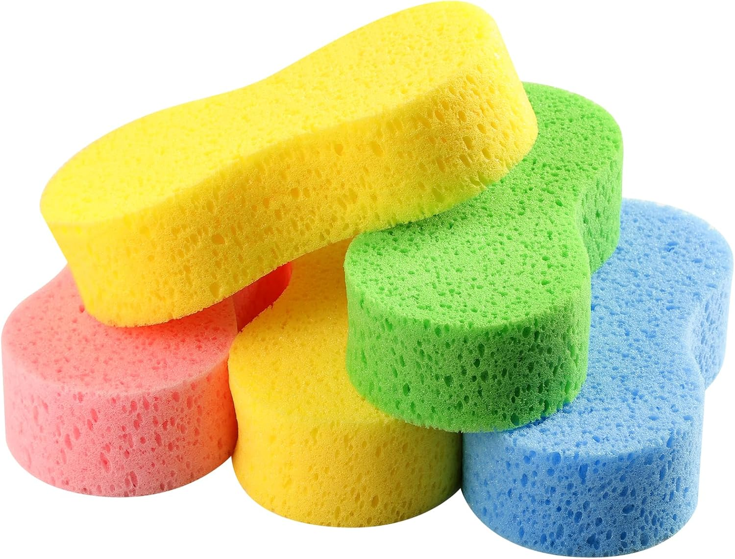 Temede 5-Pack Car Wash Sponges, 9.1