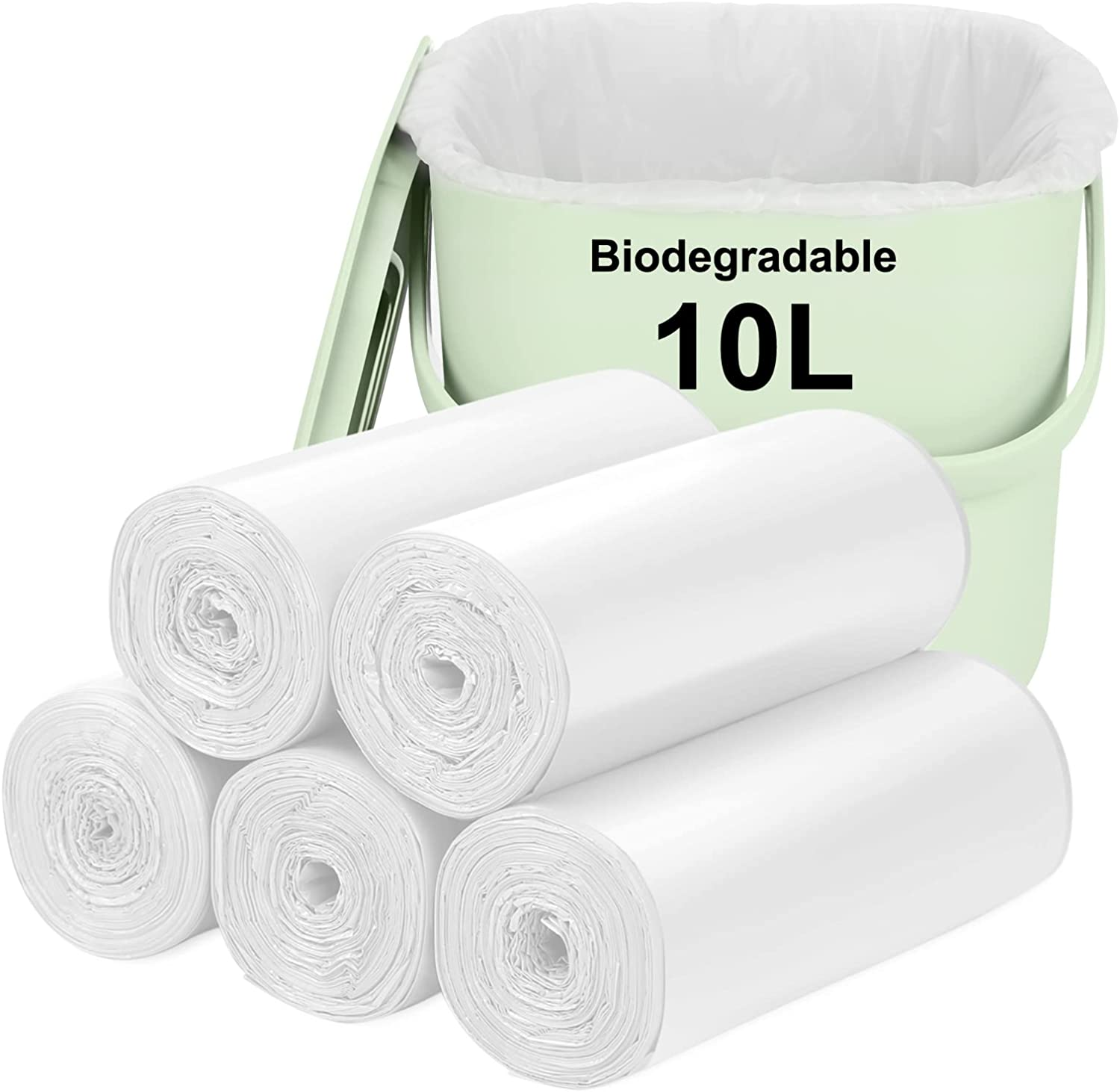 Bin bags 5L,120PCS, Bin Liner For Countertop Bin.Aievrgad Trash/Garbage/rubbi... - Picture 12 of 24