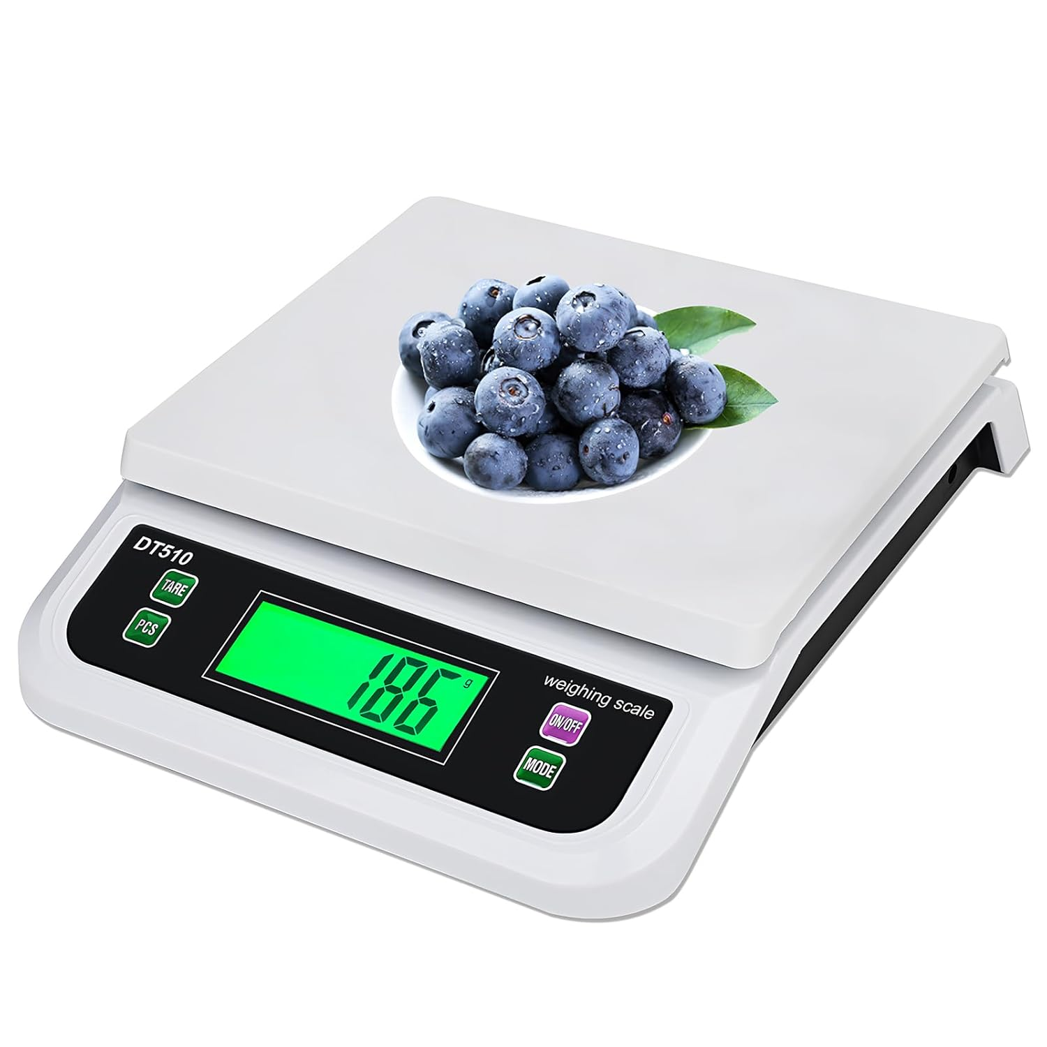 Commercial Food Scales, 66LB 30Kg Large Digital Kitchen Scale, for Baking Deli 