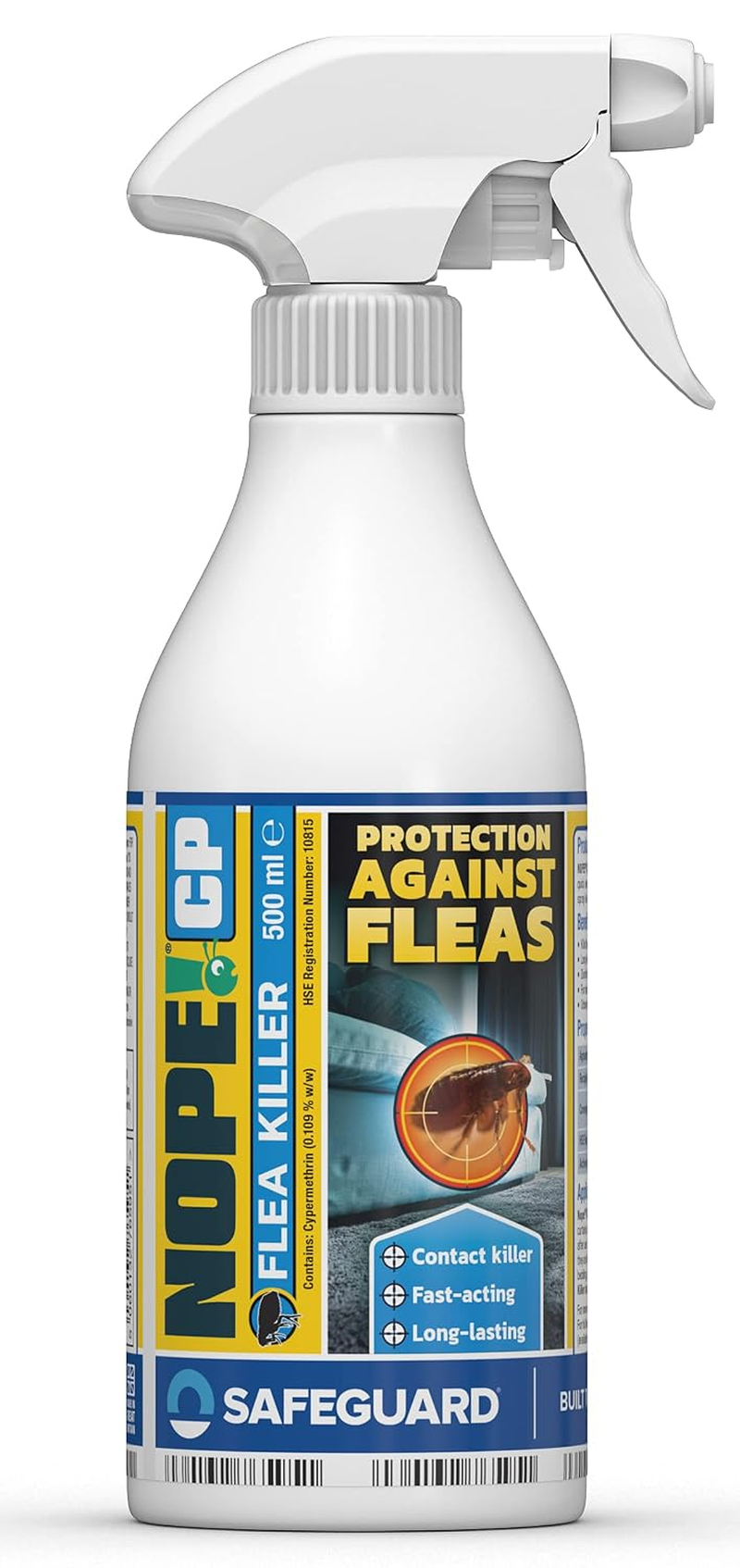 CP Flea Spray for the Home (500Ml) - Fast-Acting, Odourless & Non-Staining