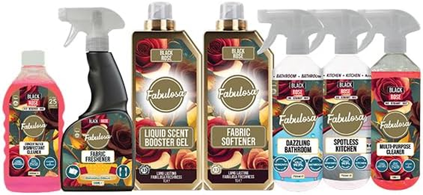 All-In-One General Household Cleaning Bundle, Oud Cleaners and Freshener