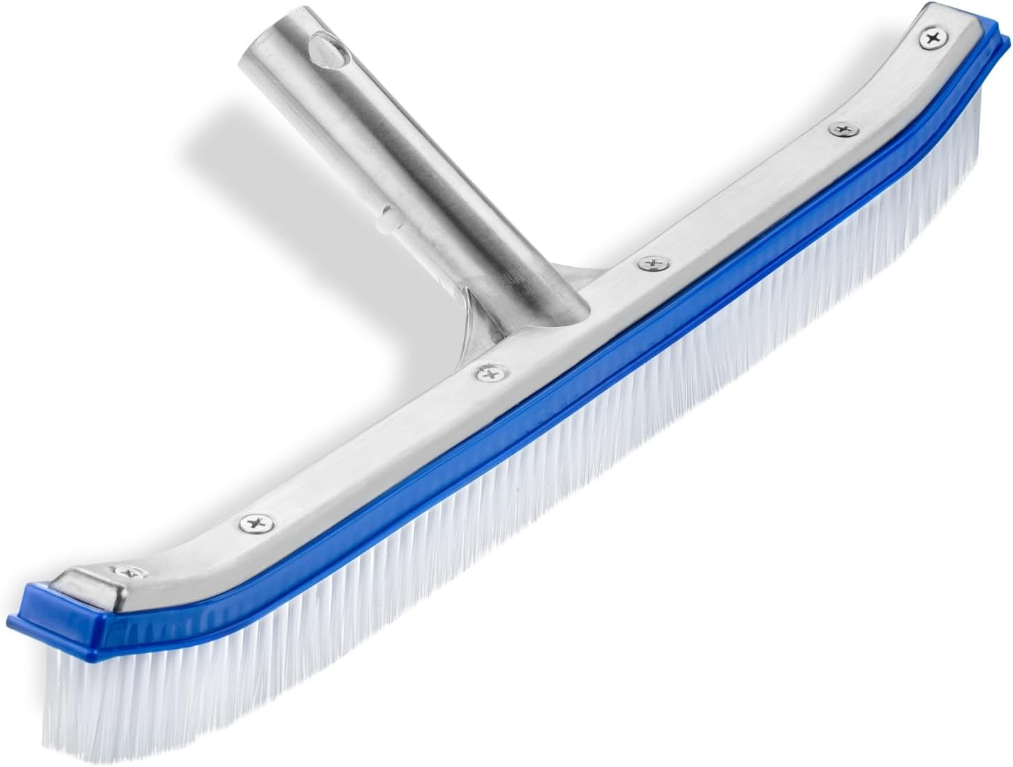 Aluminium Pool Brush Head - 17.3 In, Wall & Tile Brush, Nylon Bristles