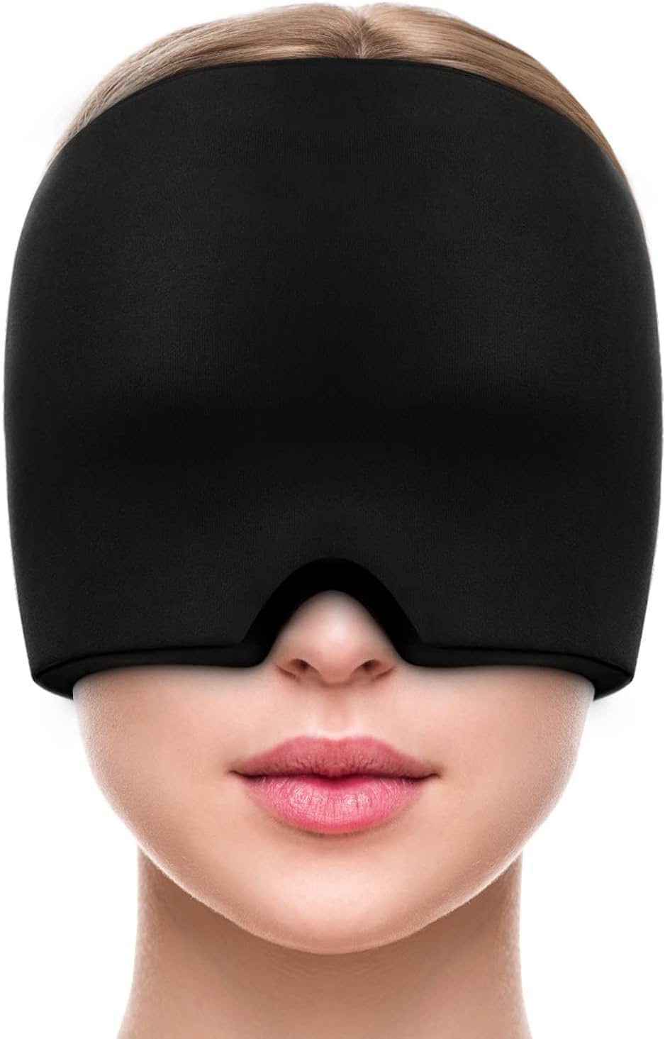 Migraine Headache Relief Cap, Hot & Cold Therapy Hat, Cool Gel Head Wrap, Hea... - Picture 2 of 11