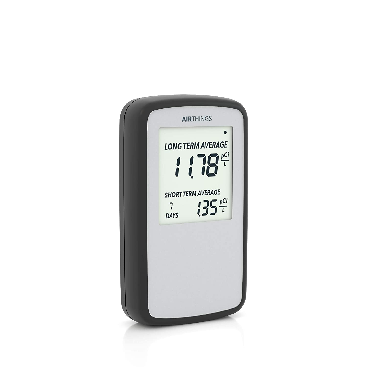 Airthings Corentium Home Radon Detector 223 Portable, Lightweight, Easy-To-Use, (3) AAA Battery Operated, USA Version, Pci/L