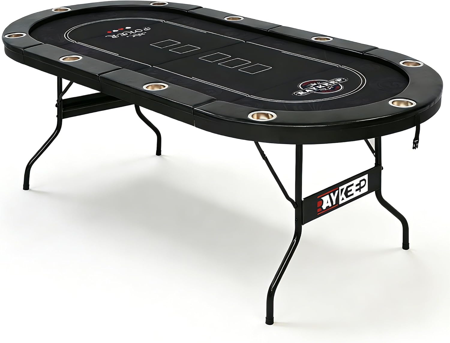 10 Player Poker Table Foldable, 84