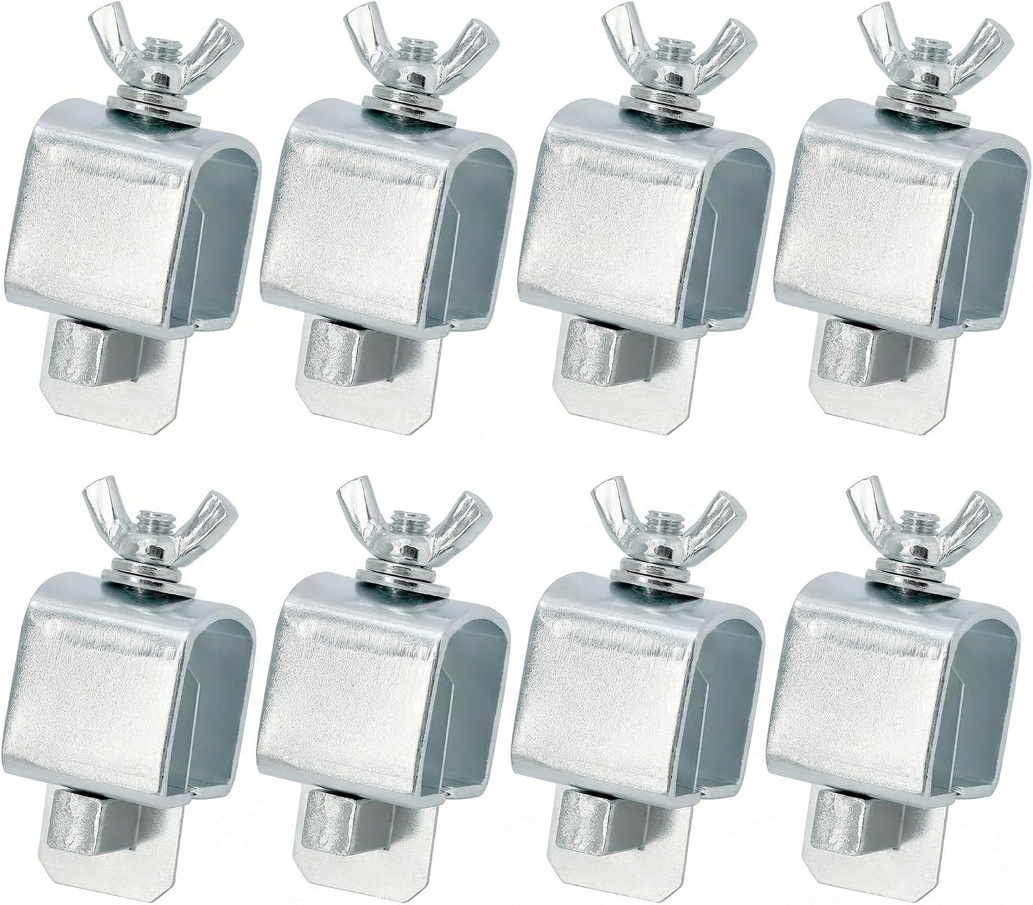 ® 8 Pcs Butt Welding Clamp, Steel Alloy Welding Clamps, Corrosion-Resistant