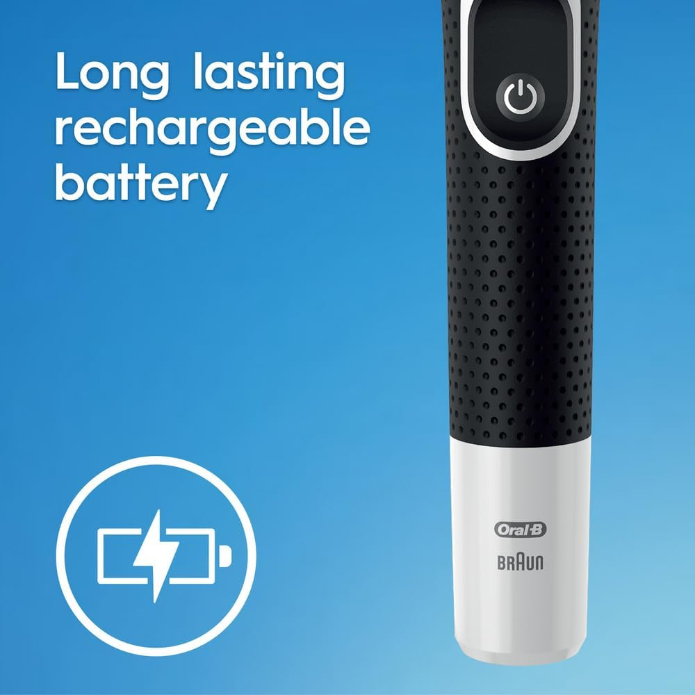 Oral-B Pro 100 Deep Clean Electric Toothbrush, Black - Picture 5 of 17