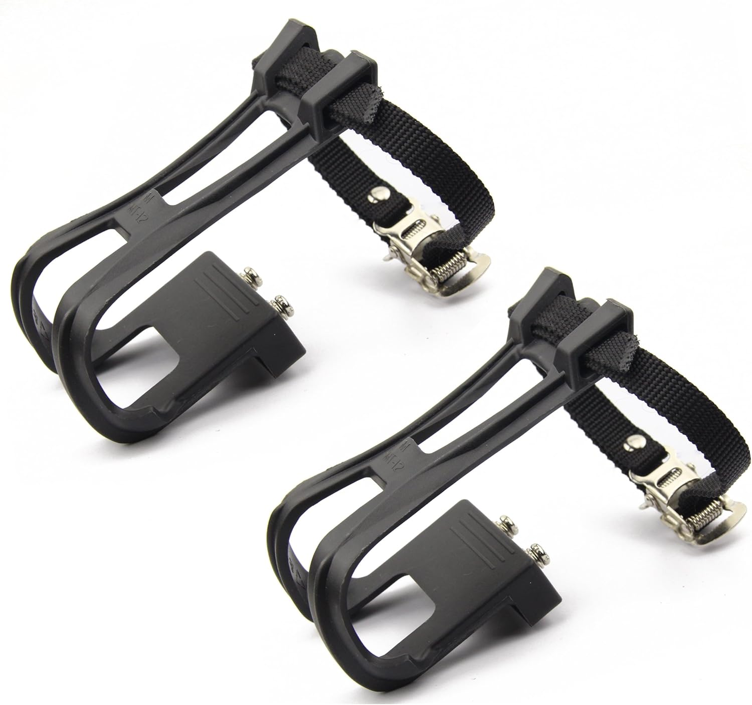Nylon Toe Clip Strap Belts for MTB Road Bicycle Pedals - 1 Pair