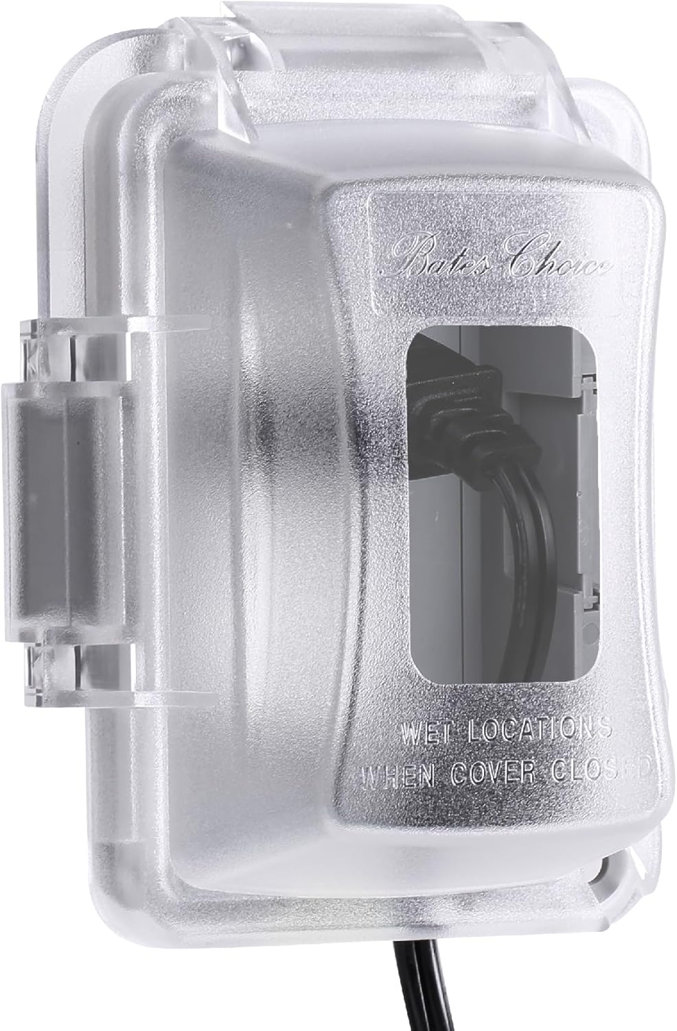 Bates   Weatherproof  Electrical Outlet Cover  1 Gang  Outdoor  Plug  Cover