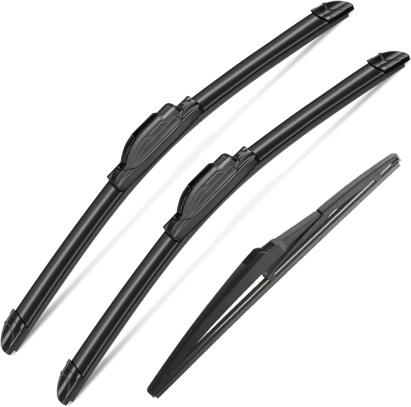 3 Wipers Set for Jeep Grand Cherokee 2014 2015 2016 2017 2018 2019 2020 2021, Windshield Wiper Blades Original Equipment Replacement Front and Rear- 22