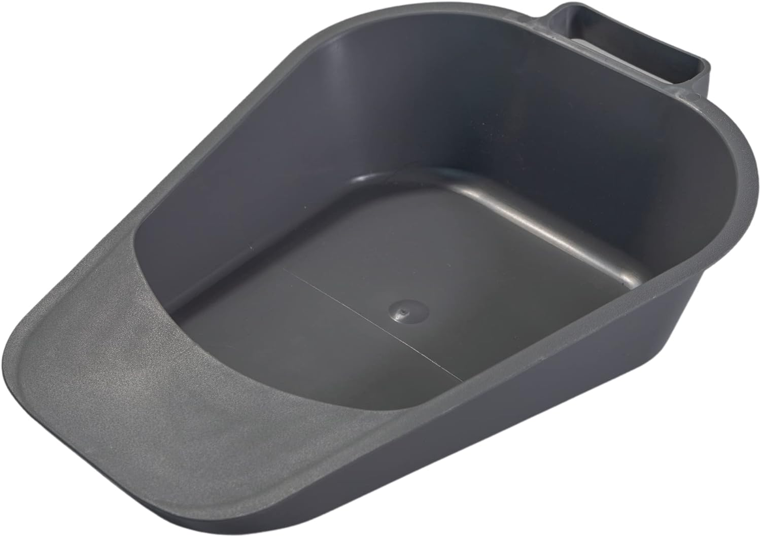Fracture Bedpan - Portable Easy Clean Plastic Bed Pan - Female Urinal with Built-In Handle for Easier Placement and Removal and Spill-Free Guard for Bed-Bound/Bedridden Patient for Women and Men (1)