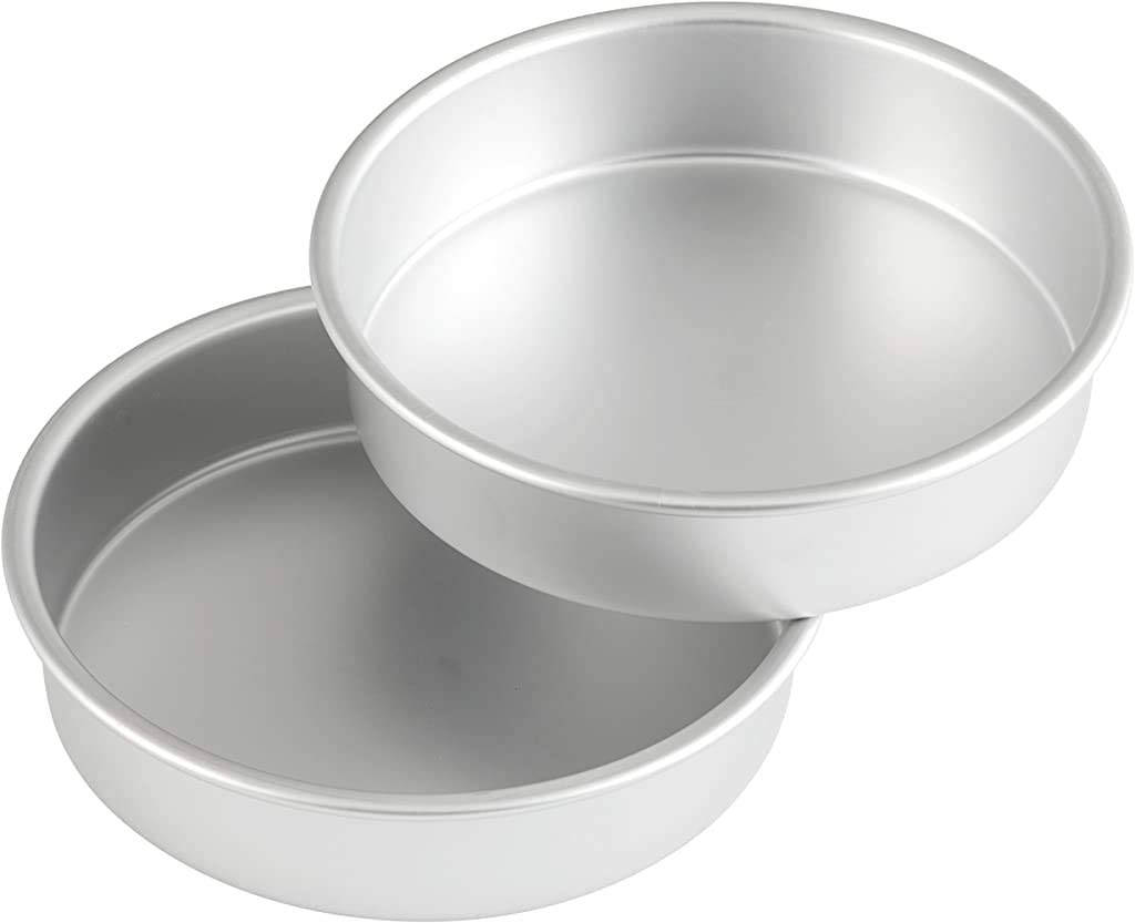 Aluminum 8-Inch round Cake Pan Set, 2-Piece
