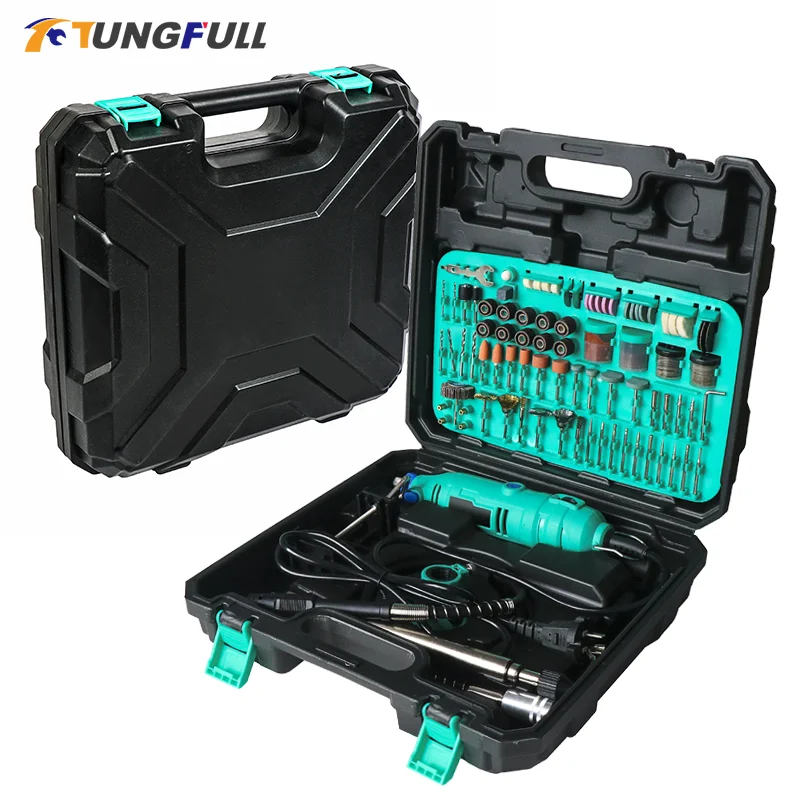 Mini Dremel Drill DIY Mini Rotary Tool Drill Mini Grinder Hand Drill Polishing Machine Mini Drill Box With Dremel Accessories