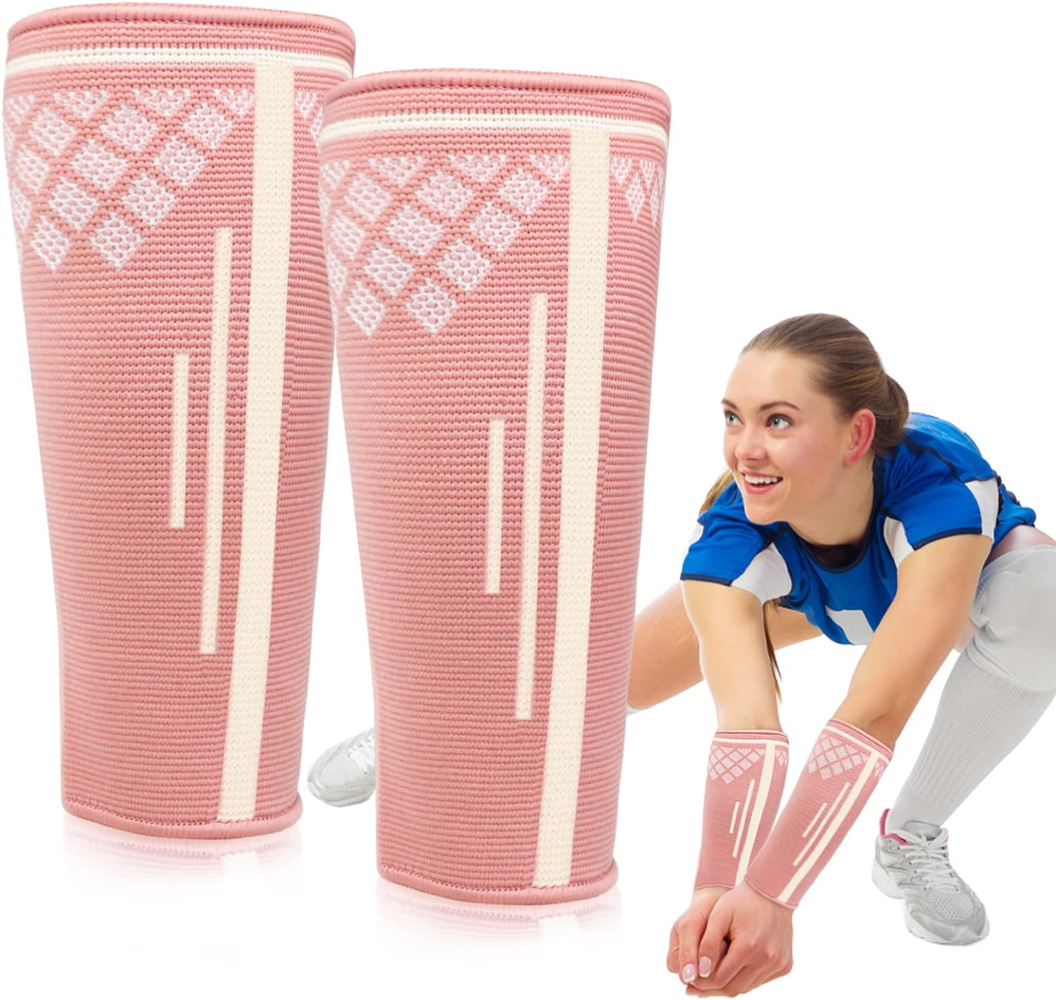 Rapsrk Volleyball Arm Sleeves Compression Sleeves Sports Forearm Sleeves,Pass... - Picture 9 of 16