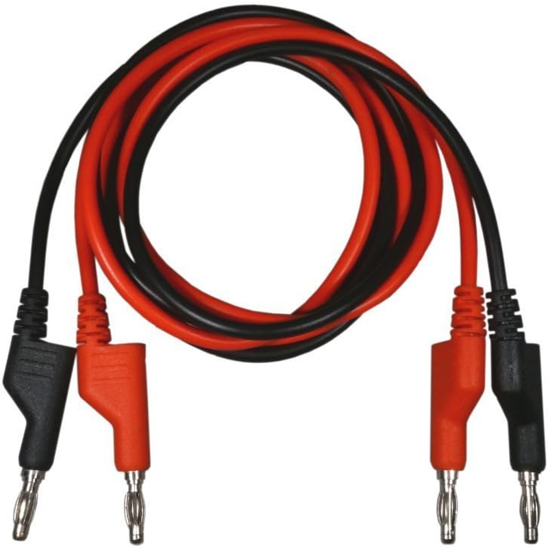 Test Lead Banana Plug Male Stackable to Banana Plug [39