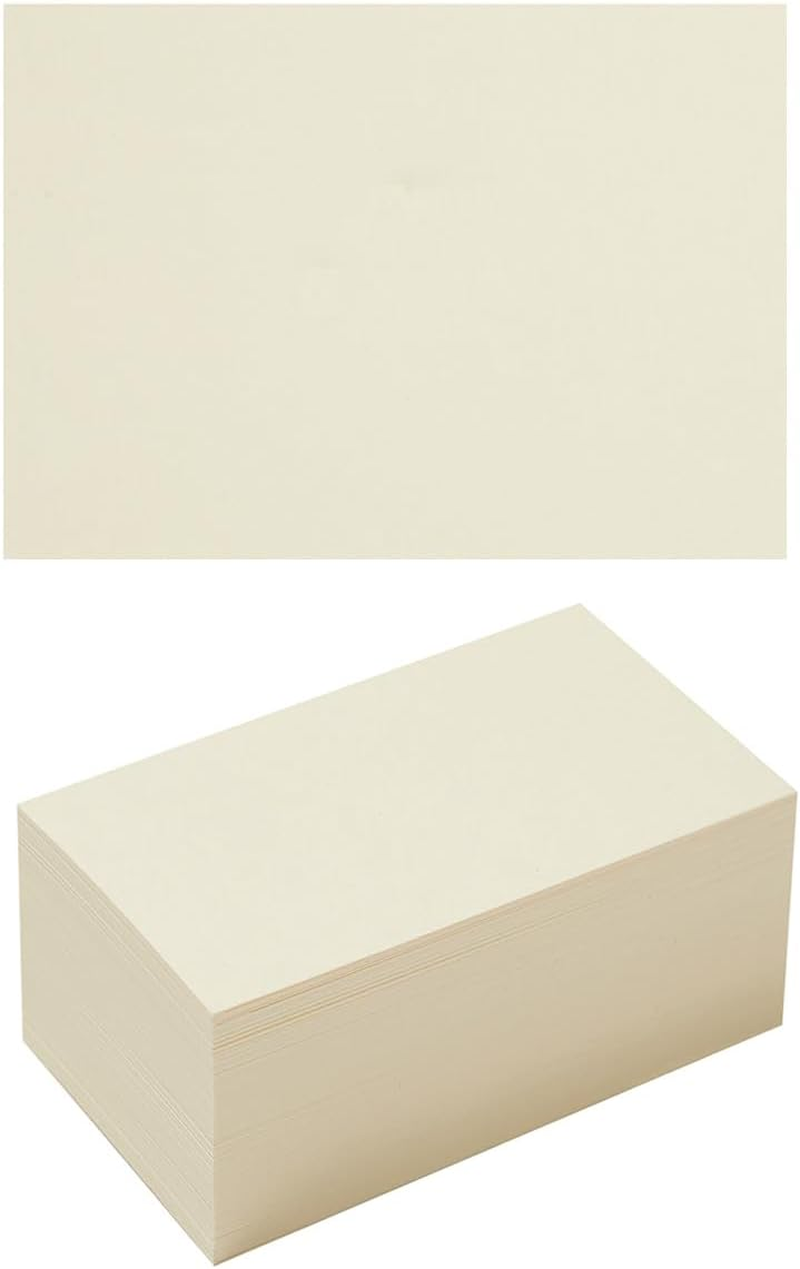 Cartulina Blanca 50 Hojas 250GSM Papel Grueso Tarjetas DIY Invitaciones Postales