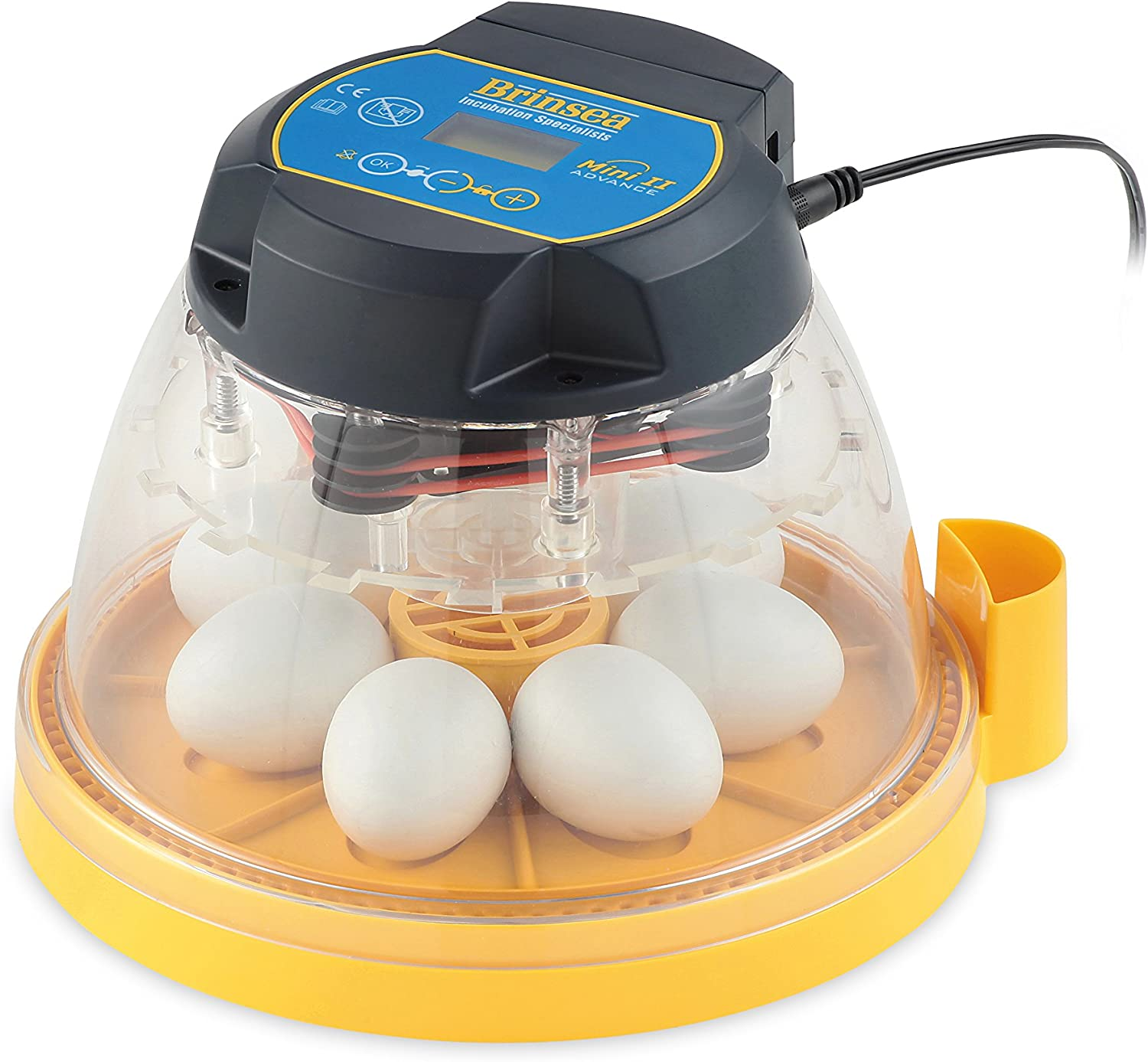 Incubadora de huevos Mini II Advance con huevos automáticos