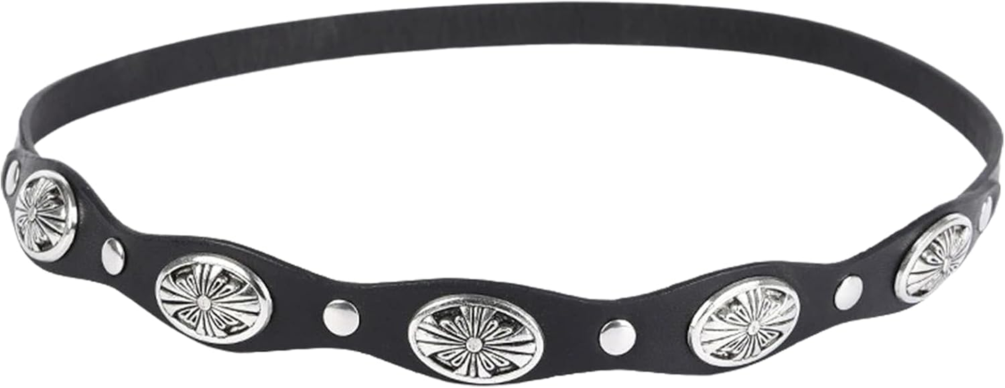 Hat Bands for Cowboy and Cowgirl Western Accesories for Men and Women Leather Style Hat Belt Band