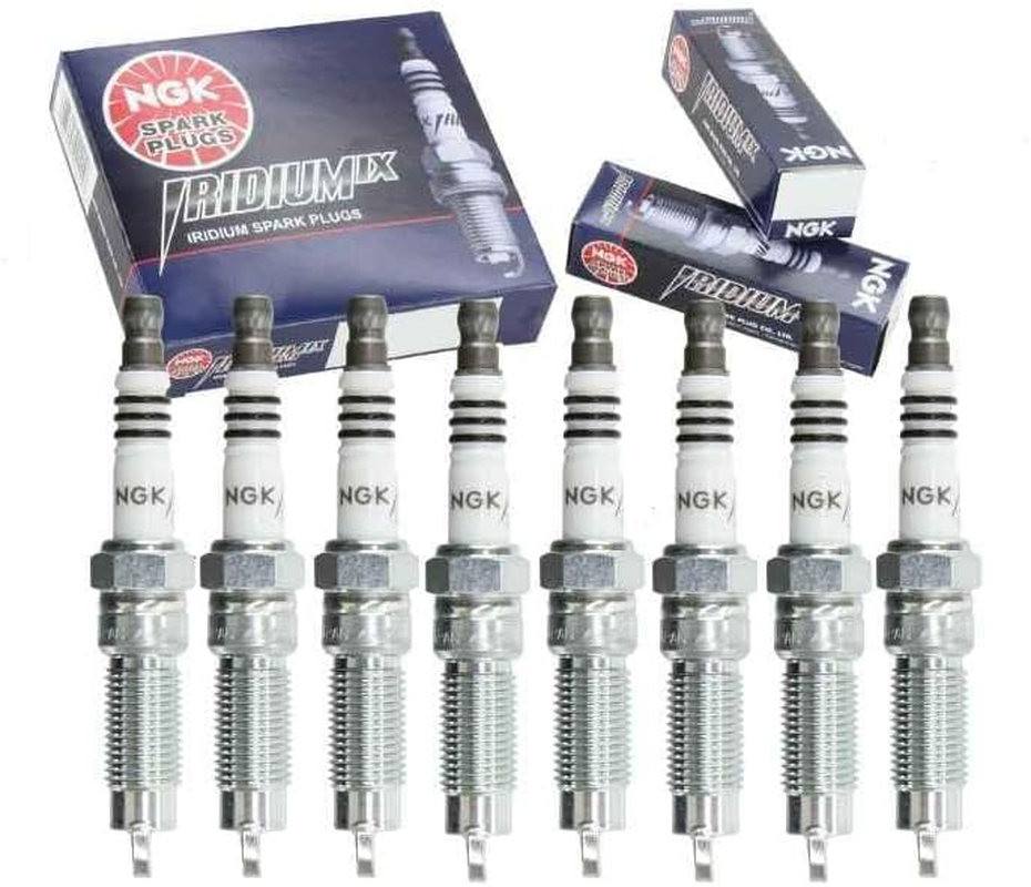 8 Pc NGK Iridium IX Spark Plugs Compatible with Ford F-150 4.6L 5.4L V8 2008-2010