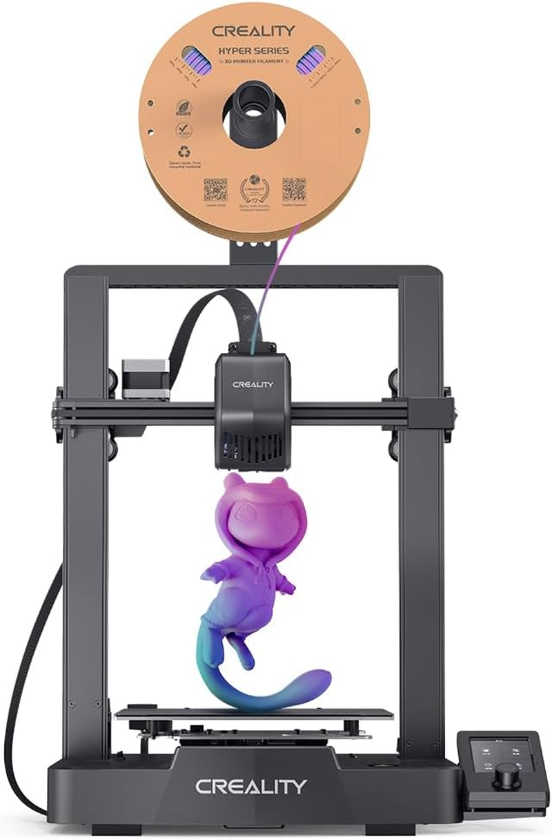 Creality Ender 3 V3 SE 3D Printer, 250Mm/S Printing Speed FDM 3D Printers with CR Touch Auto Leveling, Sprite Direct Extruder Auto-Load Filament Dual Z-Axis Y-Axis, Printing Size 220 * 220 * 250Mm