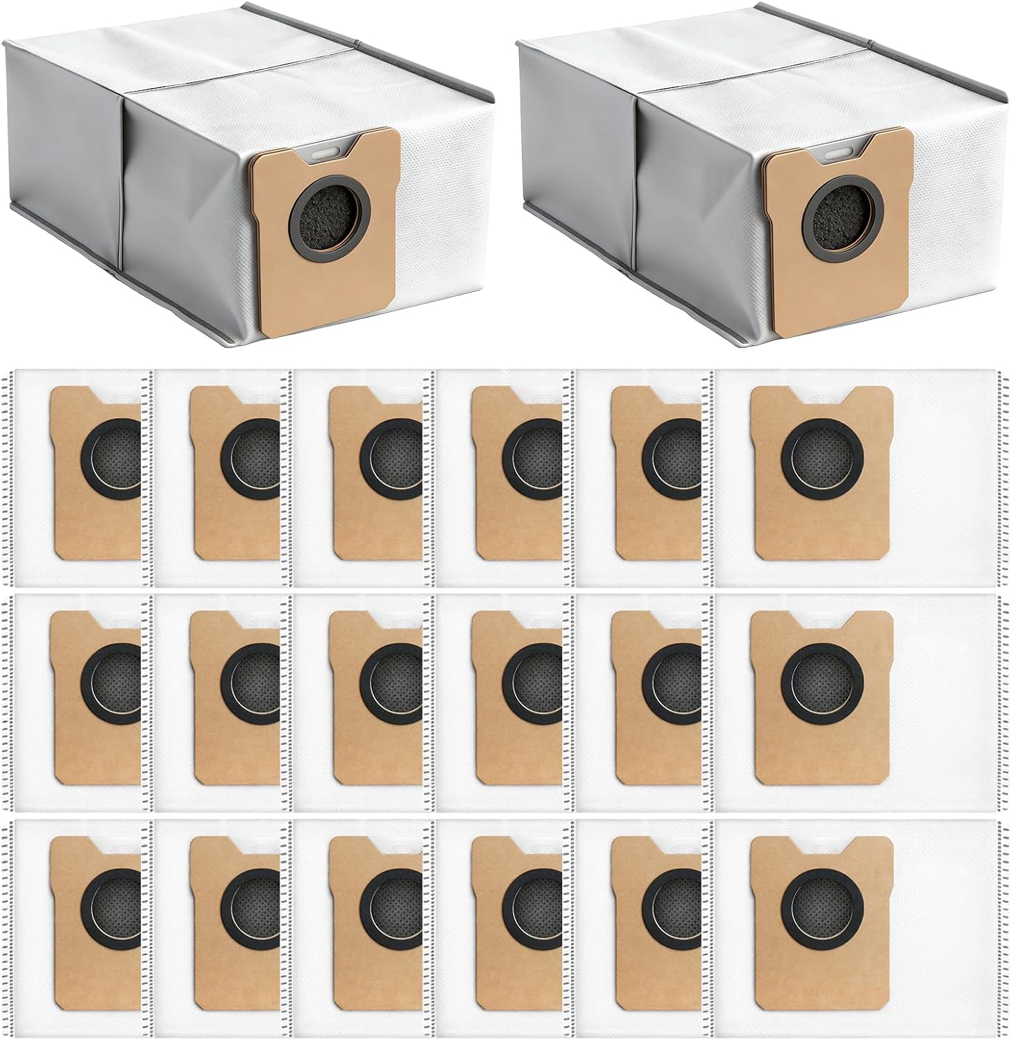 20-Pack Replacement Dust Bags for Eufy C10, C20 Omni Robot Vacuums