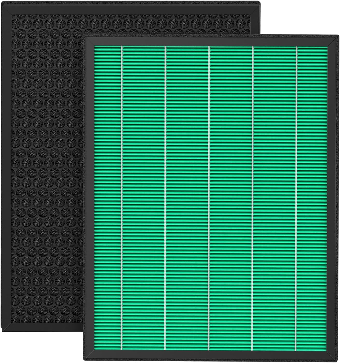 2Pack 300/300S Replacement Filter for Coway Airmega Max2 Air Purifier 300/300S, True HEPA Filter & Activated Carbon 2-In-1 Filter, # AP-1515-FP