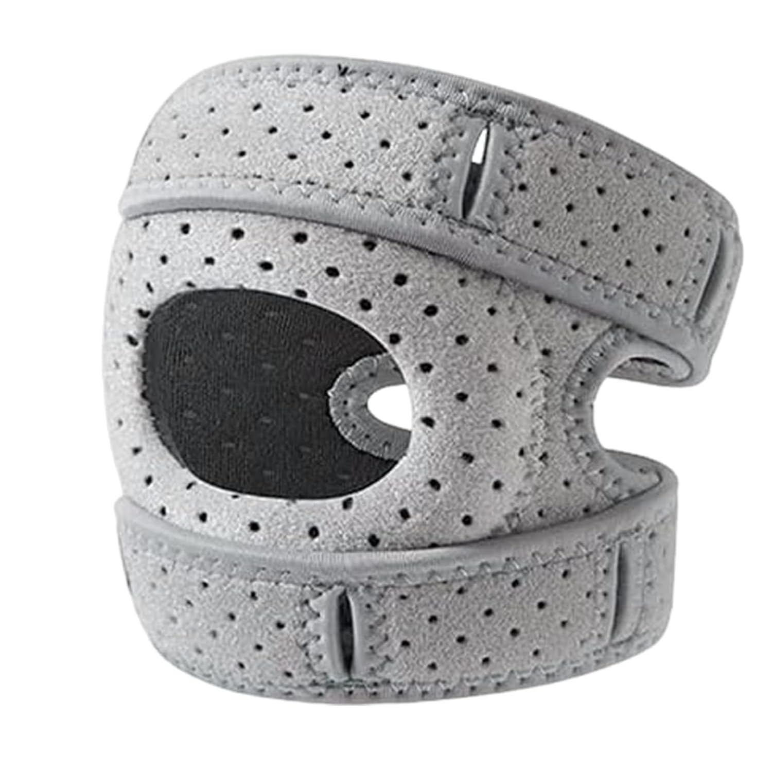 Wellknee Knee Brace, Wellnee Patellar Pad Realign Knee Joint While You Move, Adjustable Tendon Support Sleeve Braces for Meniscus, Osteoarthritis, Injury Recoverys Running Workout (Adjustable)