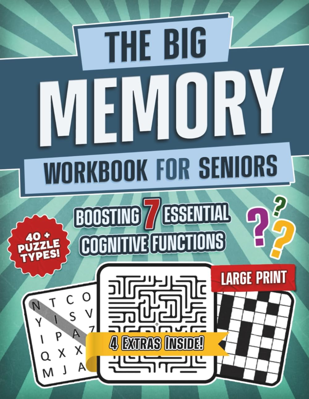 The Big Memory Workbook for Seniors: Fun and Entertaining Memory Activities and Puzzles