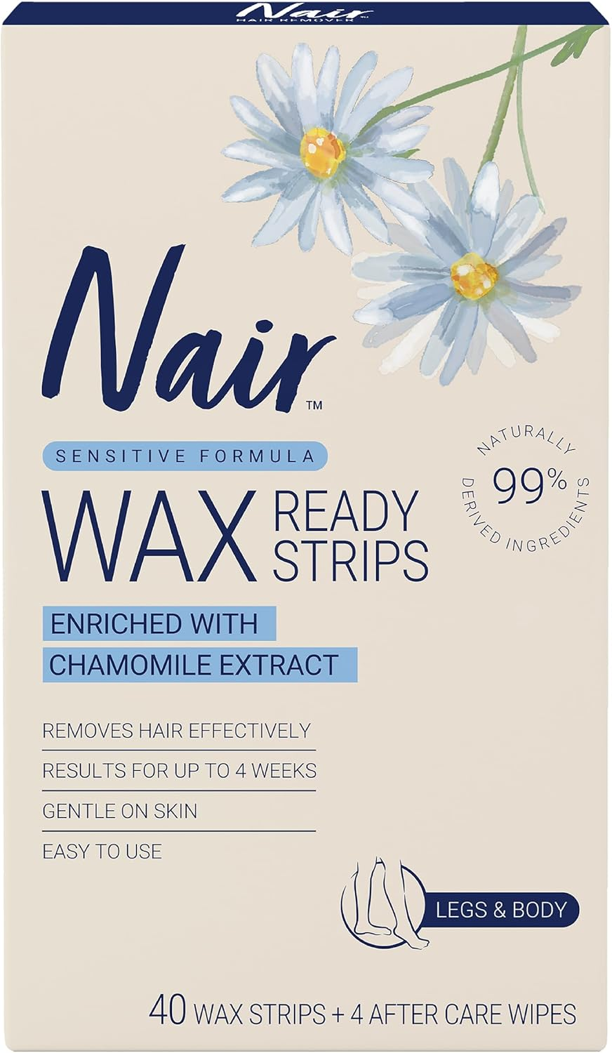 Nair Natural Mini Wax Strips for Face & Bikini - Easy to Use - No Heating Req... - Picture 10 of 13