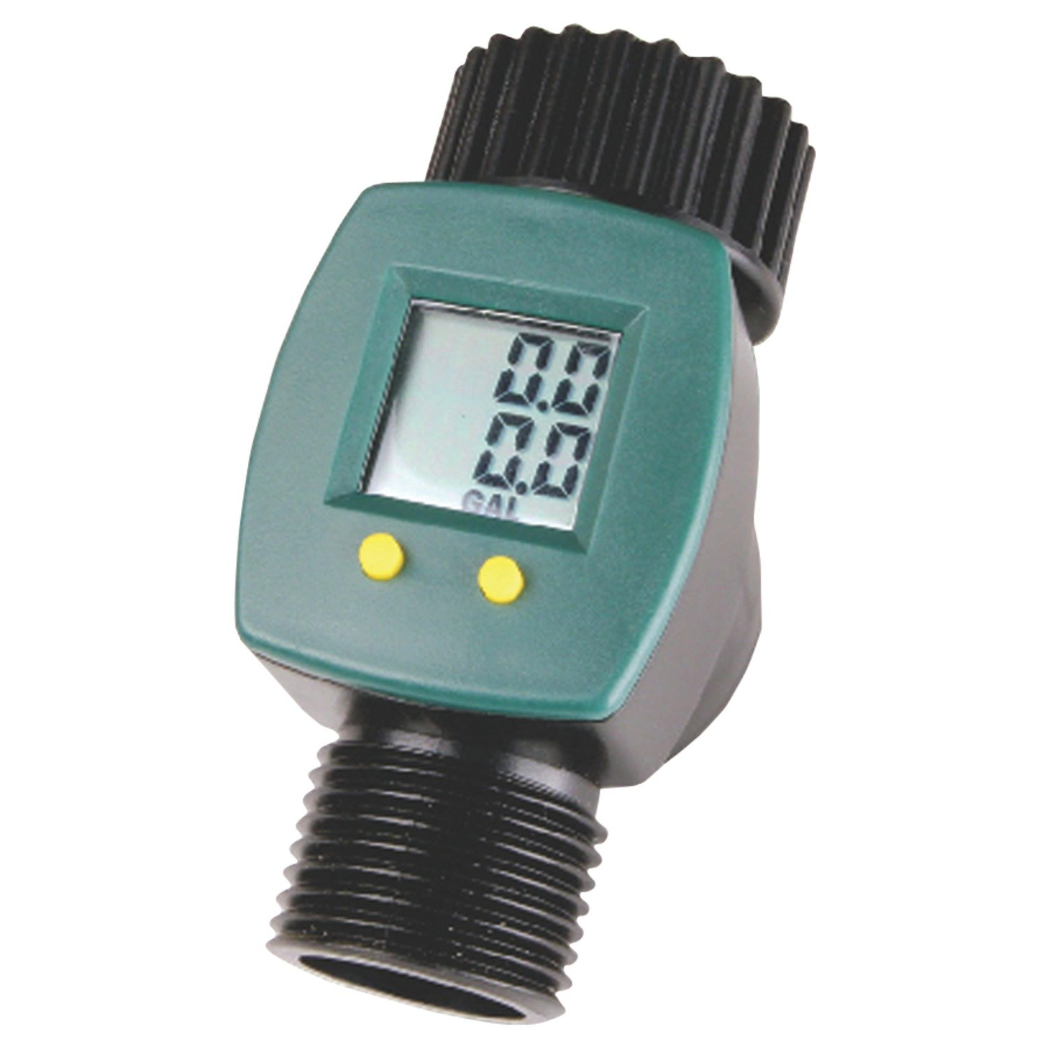 P0550 Water Meter Display LCD Garden Hose Gal Liters Flow Consumption Digital