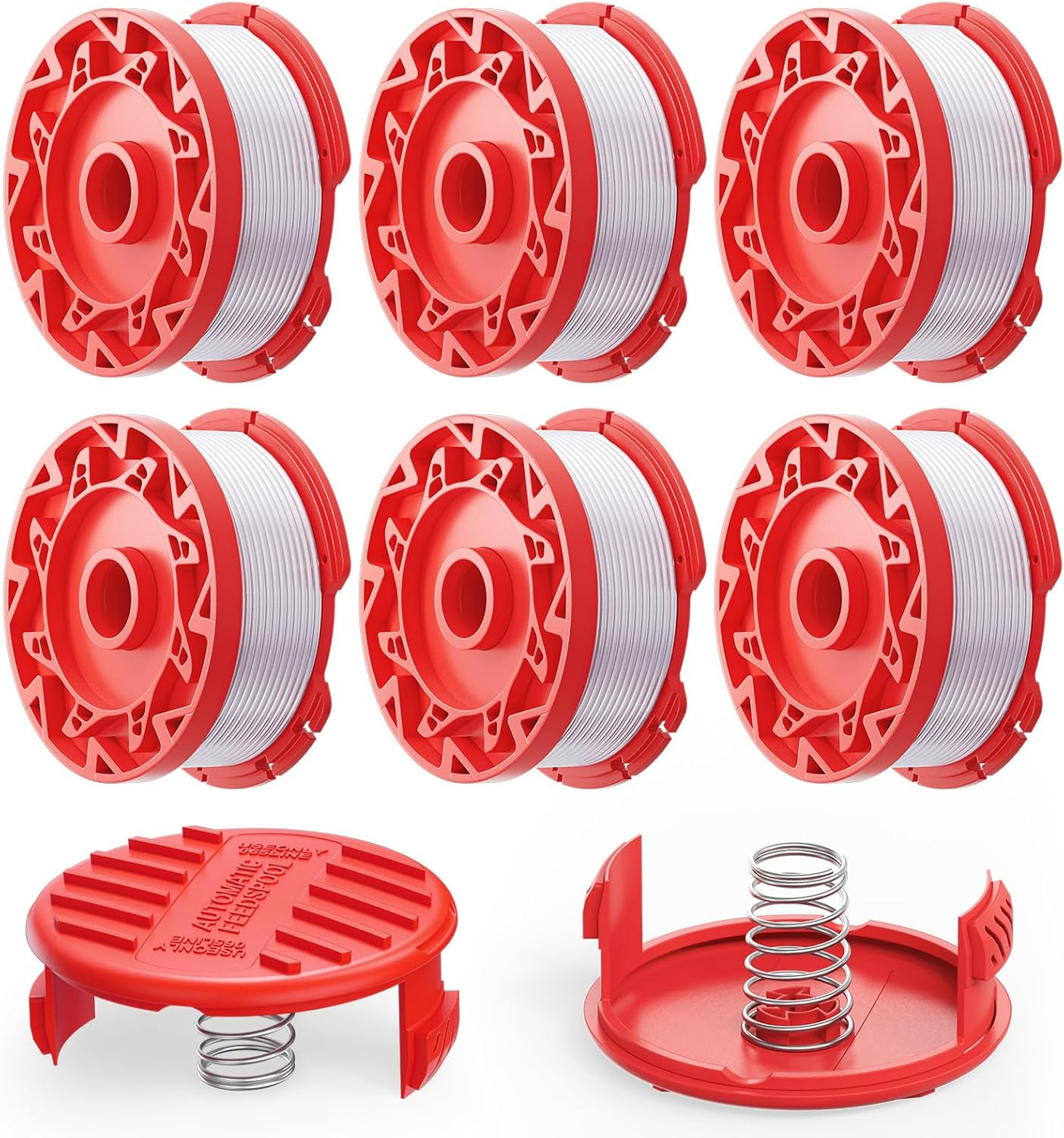 8 Pcs CMZST0653 Weedeater String Compatible with Craftsman Weed Wacker, 30Ft 0.065