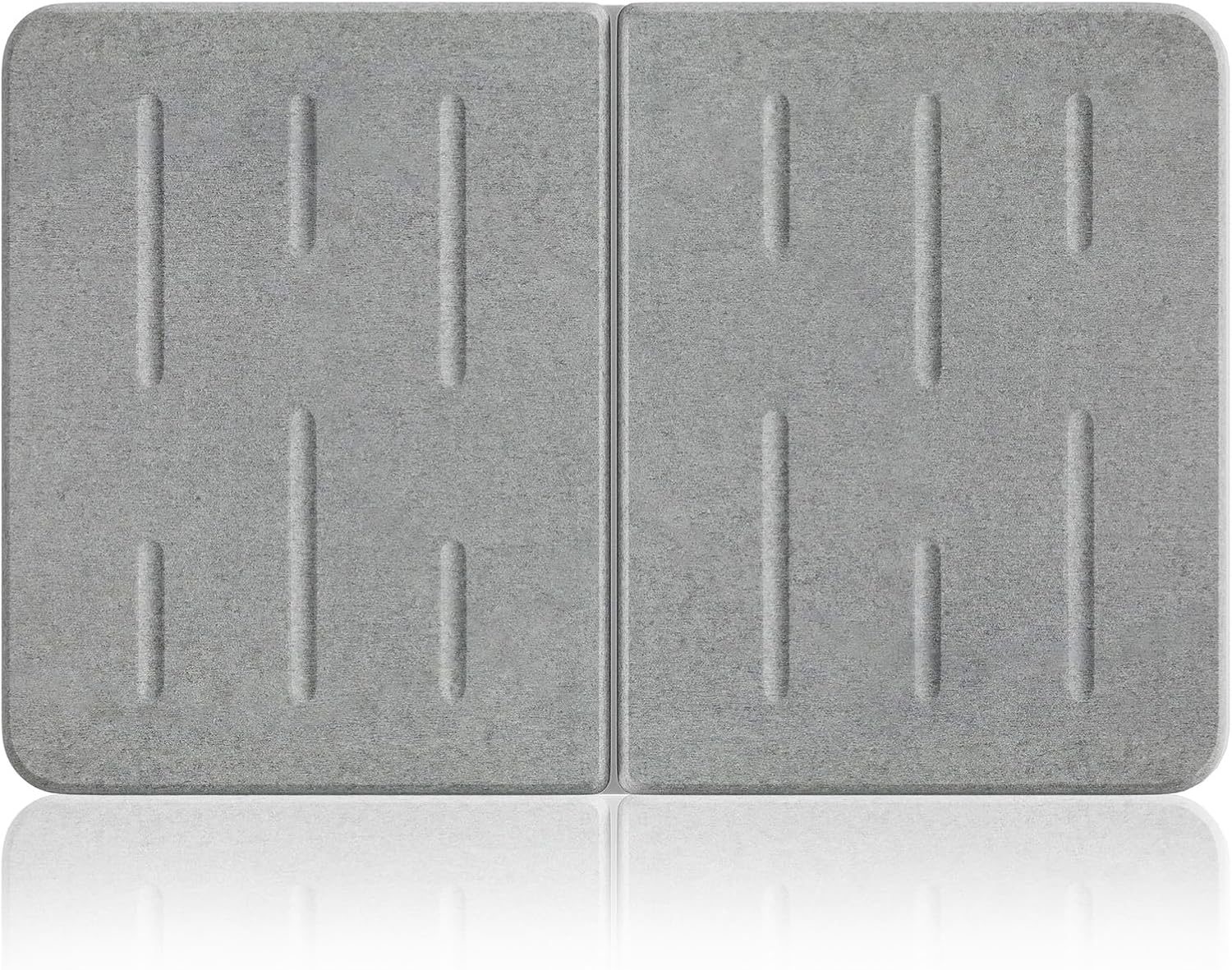 Stone Bath Mat, Instant Dry Diatomaceous Earth Shower Mat Non Slip, Large Bathroom Quick Dry Diatomite Bath Mat, Fast Drying Water Absorbing Stone Mats (Gray)