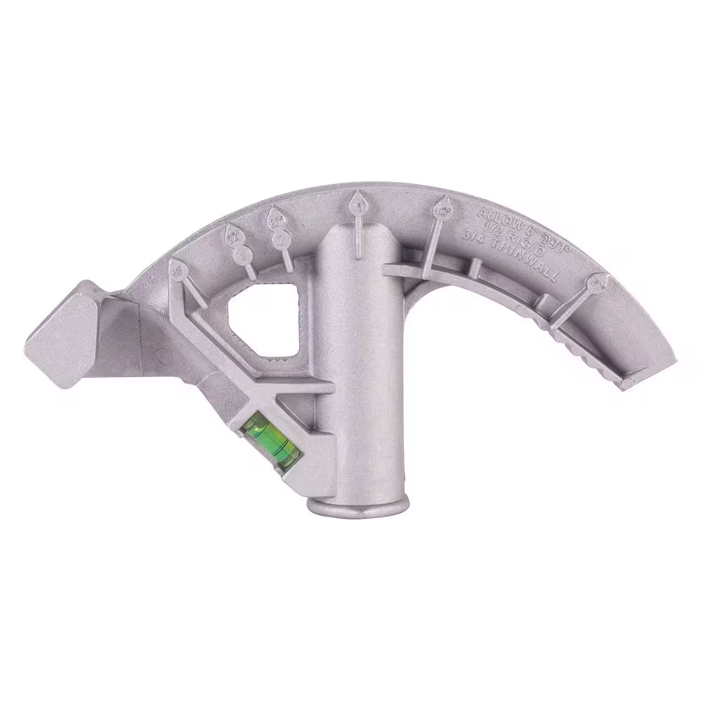 Conduit Bender for 3/4 In. EMT or 1/2 In. Rigid, Grey