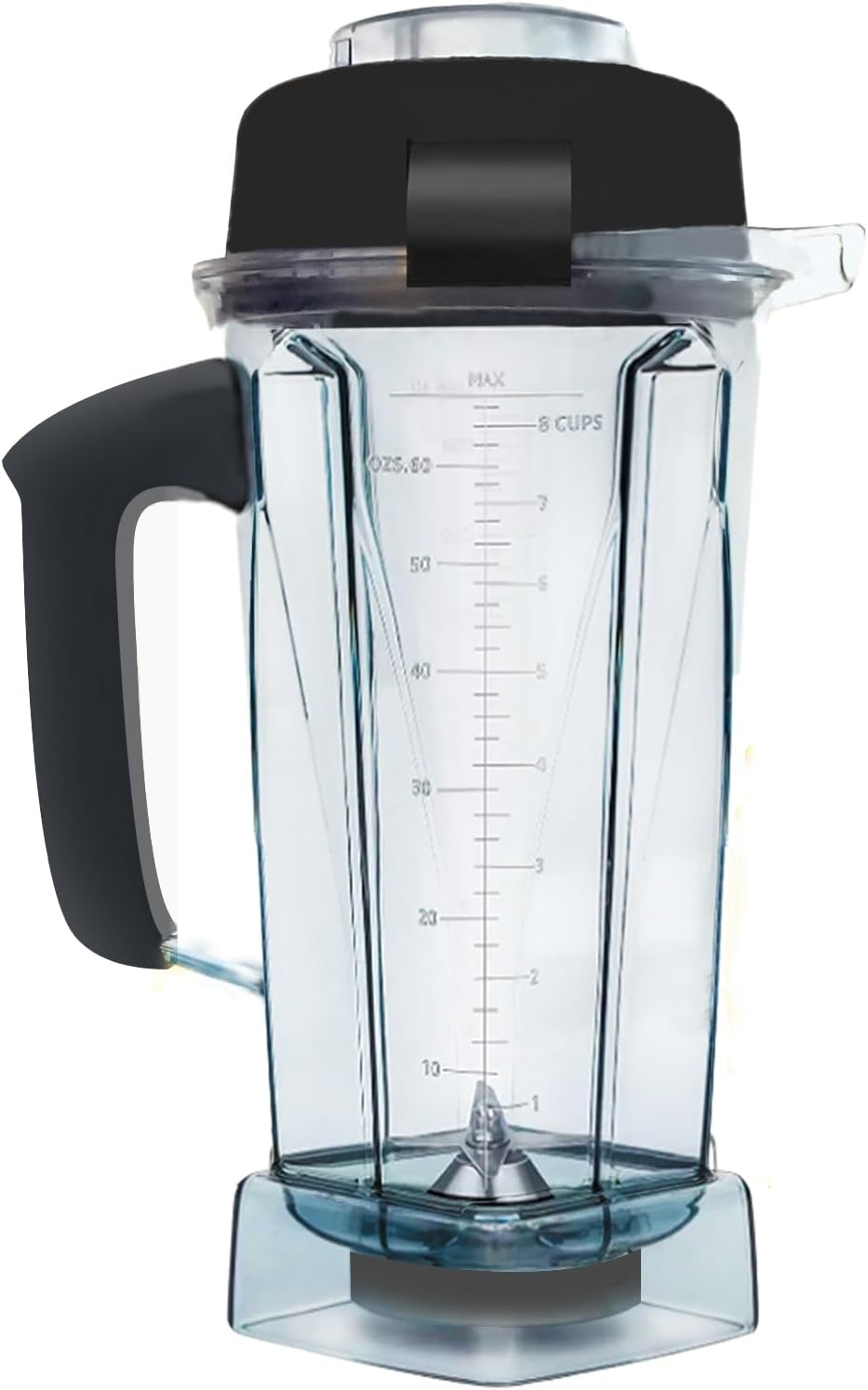 Blender Pitcher 64Oz, Compatible with 5200 5000 5300 6300 VM0101 VM0103 VM0197 Classic/Commercial Series, Blender Container Jar Cup,Updated Prevents Rust and Leaks,10 Years Warranty