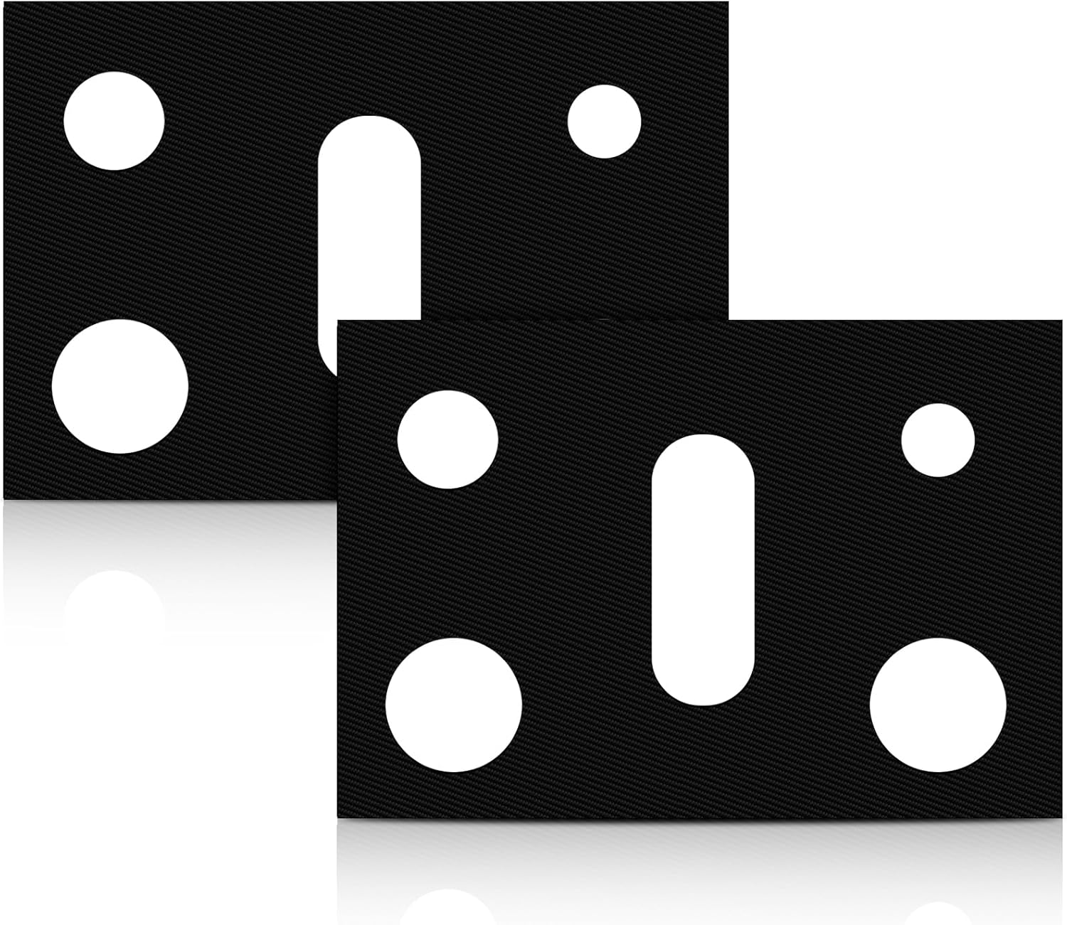 2 Pack Stove Covers, Gas Range Protectors for Samsung Gas Range Stove Cover Reusable Stove Top Covers for Samsung Gas Burners, Oven Liners Mat Gas Range Protectors Covers Non-Stick Washable