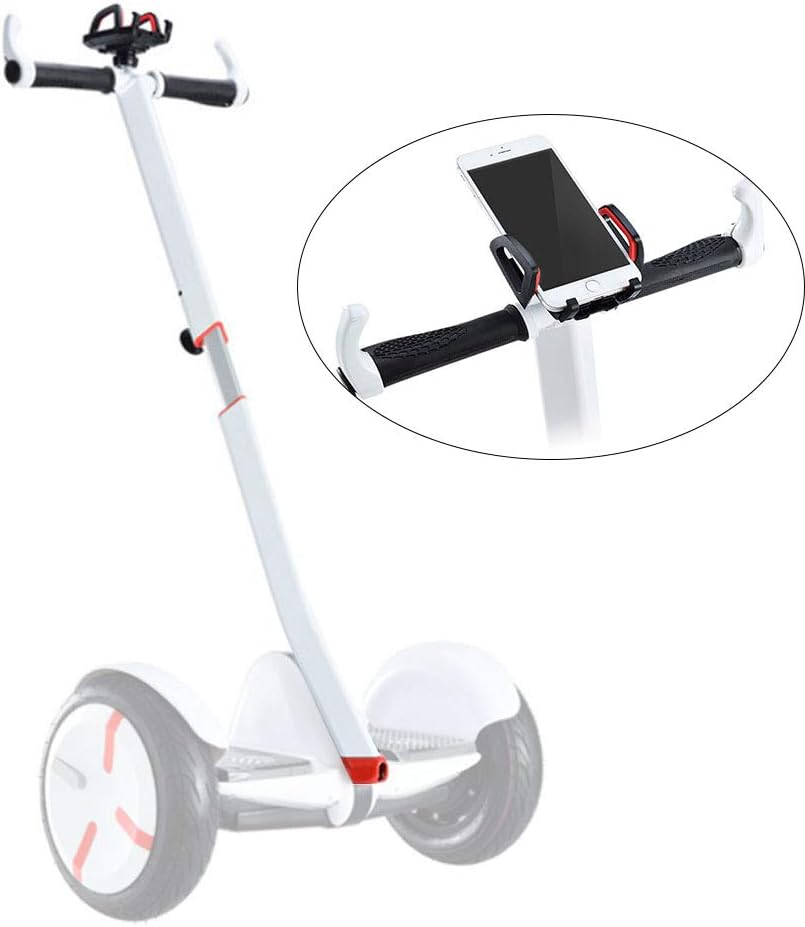 Handlebar Extension Knee Bar for Segeay Ninebot Mini PRO with Phone Mount (White)