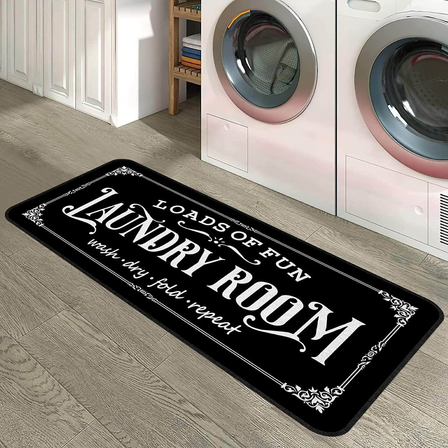 Farmhouse Laundry Room Rug 20