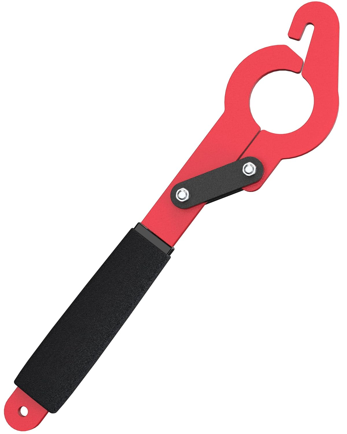 Heavy Duty Fence Stretcher Tool for Chain Link Fabric, New Upgraded Fence Puller Tool for Easy One Person Operation, 9” Pull Range, Fit 1 7/8" OD Post, 1 Pack