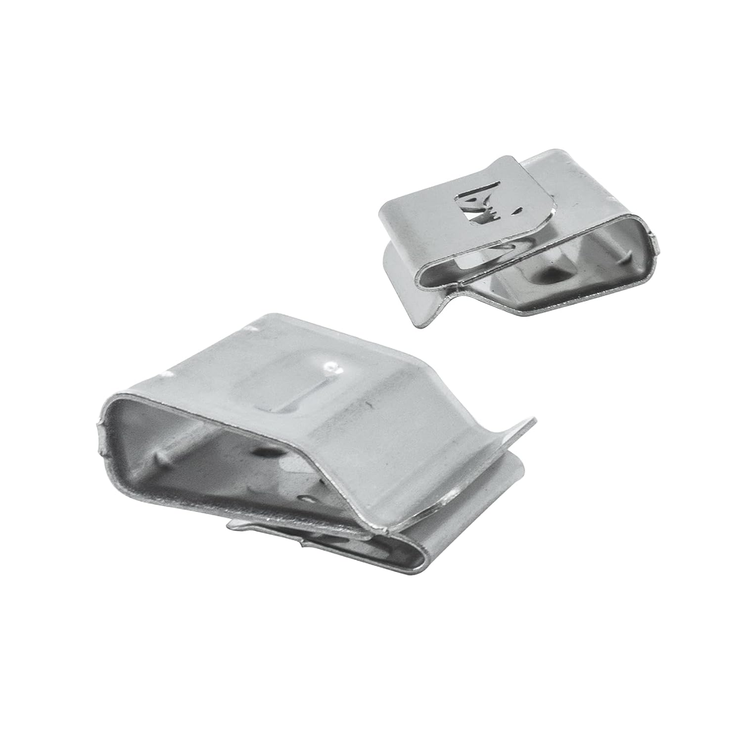 Solar Panel Cable Clips Photovoltaic Cable Clips Trailer Frame Wire Clamp Clips Stainless Steel 21.6Mm/0.85In Length-[30 Pcs]
